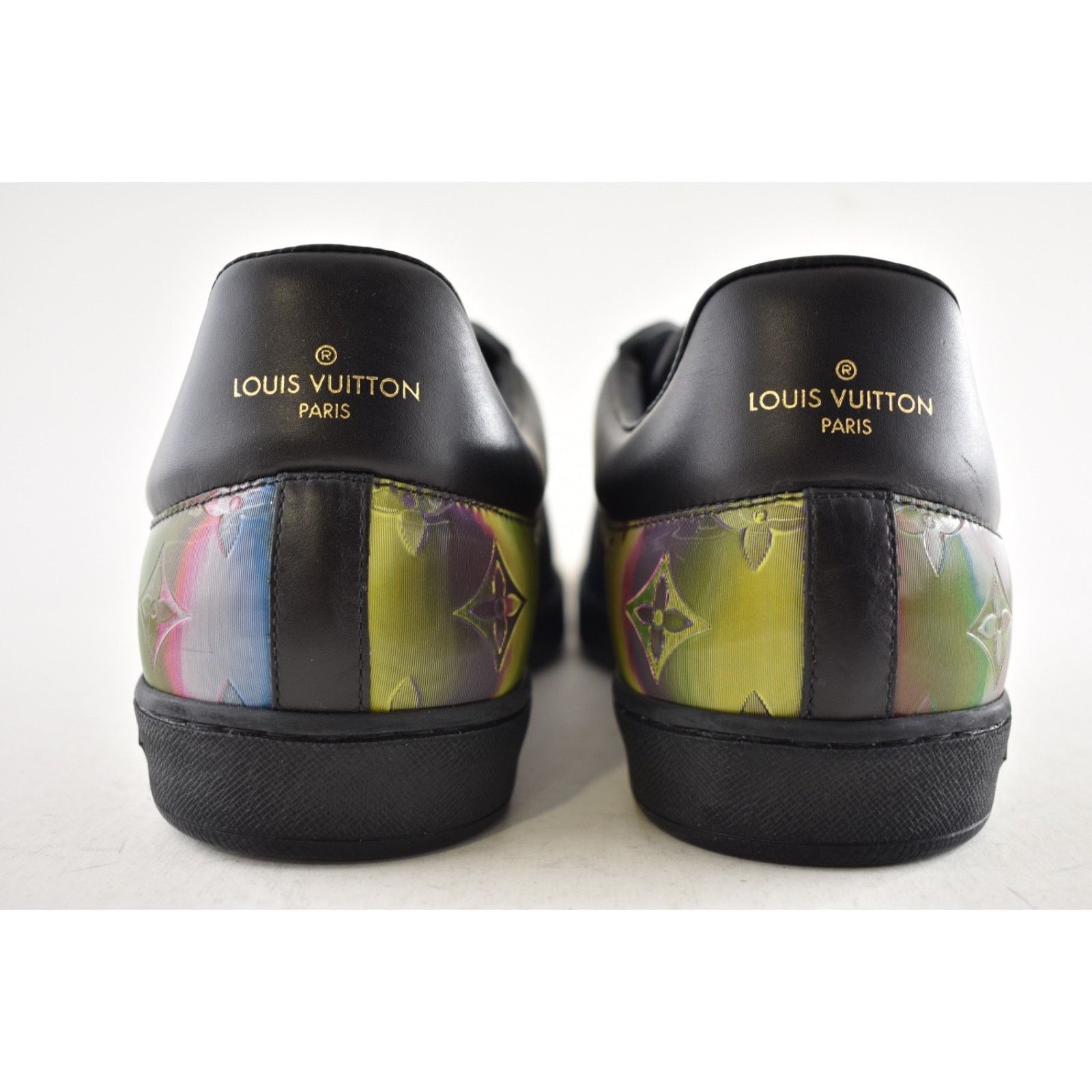 Louis Vuitton Louis Vuitton Luxembourg Prism Black Monogram Logo Low Size US 10 / EU 43 - 14 Thumbnail