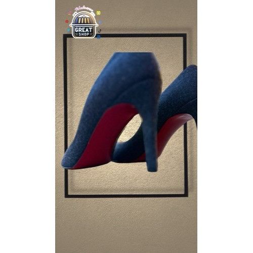 Christian Louboutin Christian Louboutin Womens Peep Toe Heels Size 7US/37.5EU Gr Size US 7 / IT 37 - 12 Thumbnail