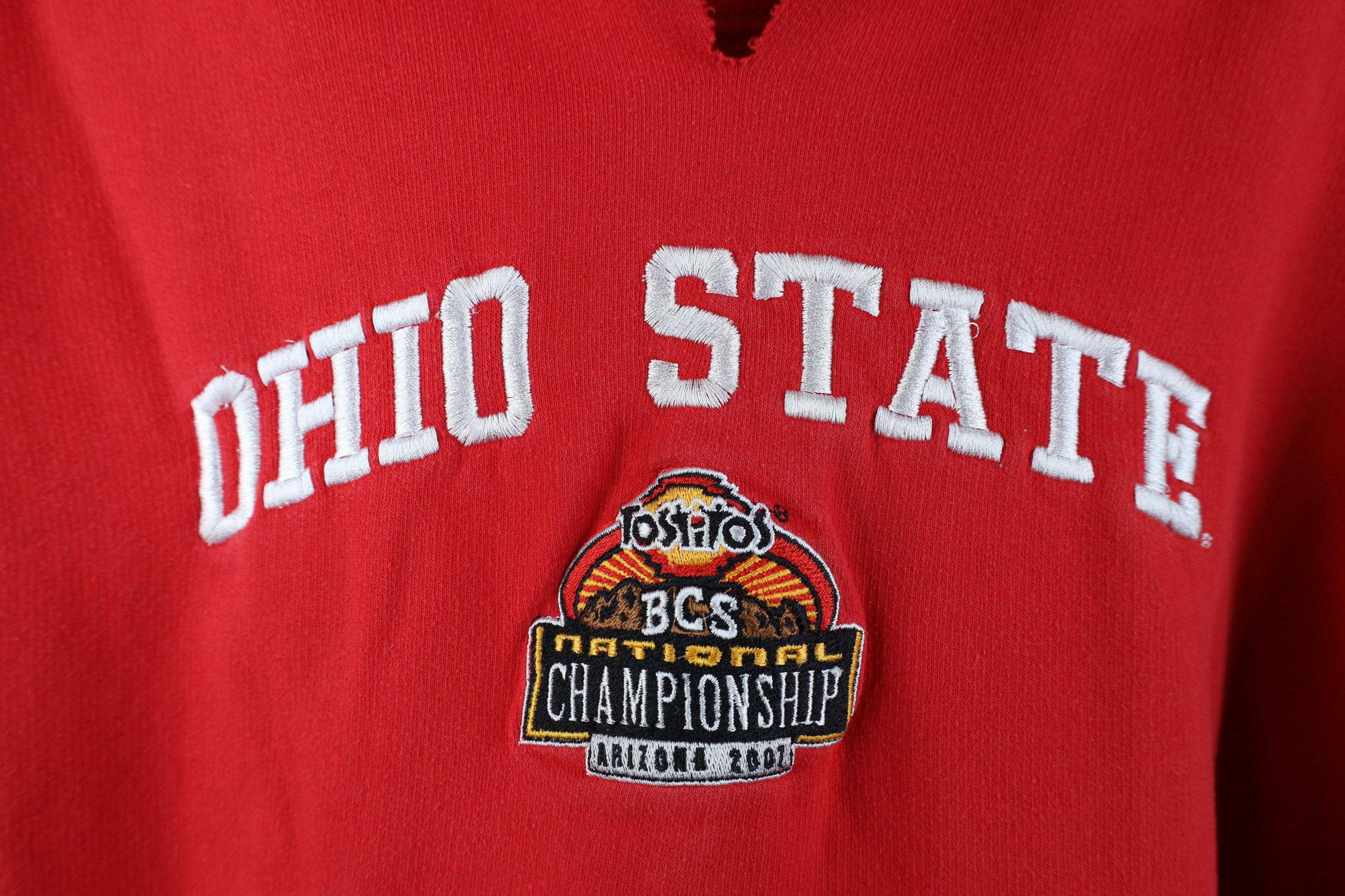 Vintage Vintage Y2K Championship Ohio State University Hoodie Size US L / EU 52-54 / 3 - 4 Thumbnail