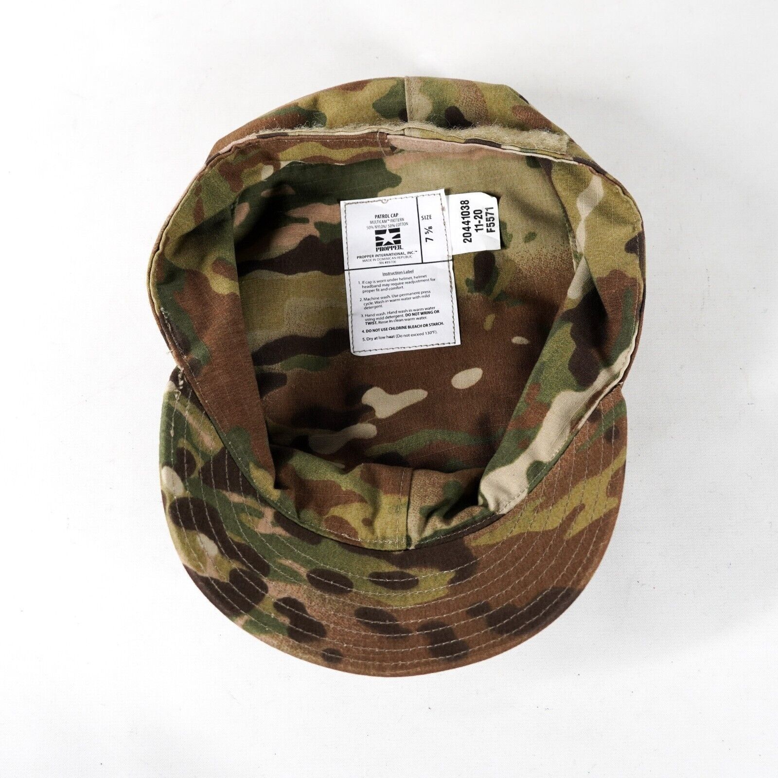 Other Army Marines Military Camoflauge Camo Fitted Hat Cap Green Size ONE SIZE - 7 Thumbnail
