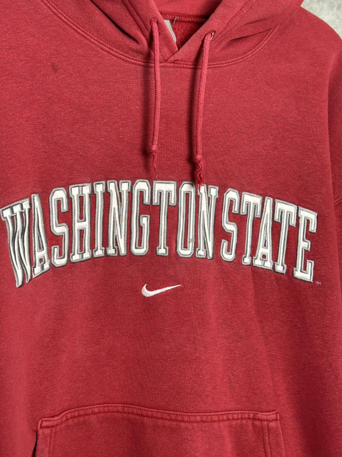 Nike Vintage Rare Hoodie Nike Washington State Size US L / EU 52-54 / 3 - 2 Thumbnail