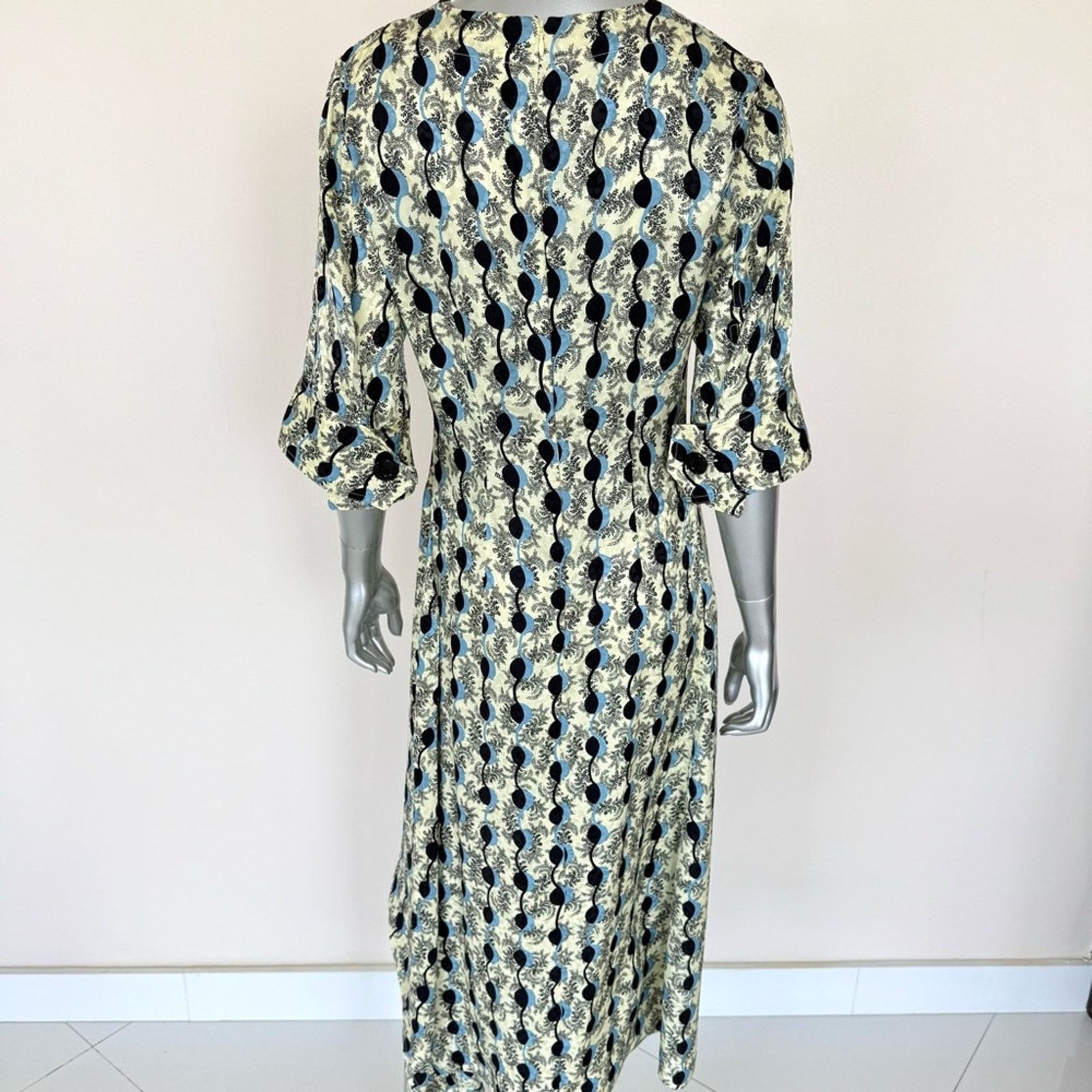 Marni MARNI women midi silk dress size 42 IT or 6 US Retail 650$ Size M / US 6-8 / IT 42-44 - 4 Thumbnail
