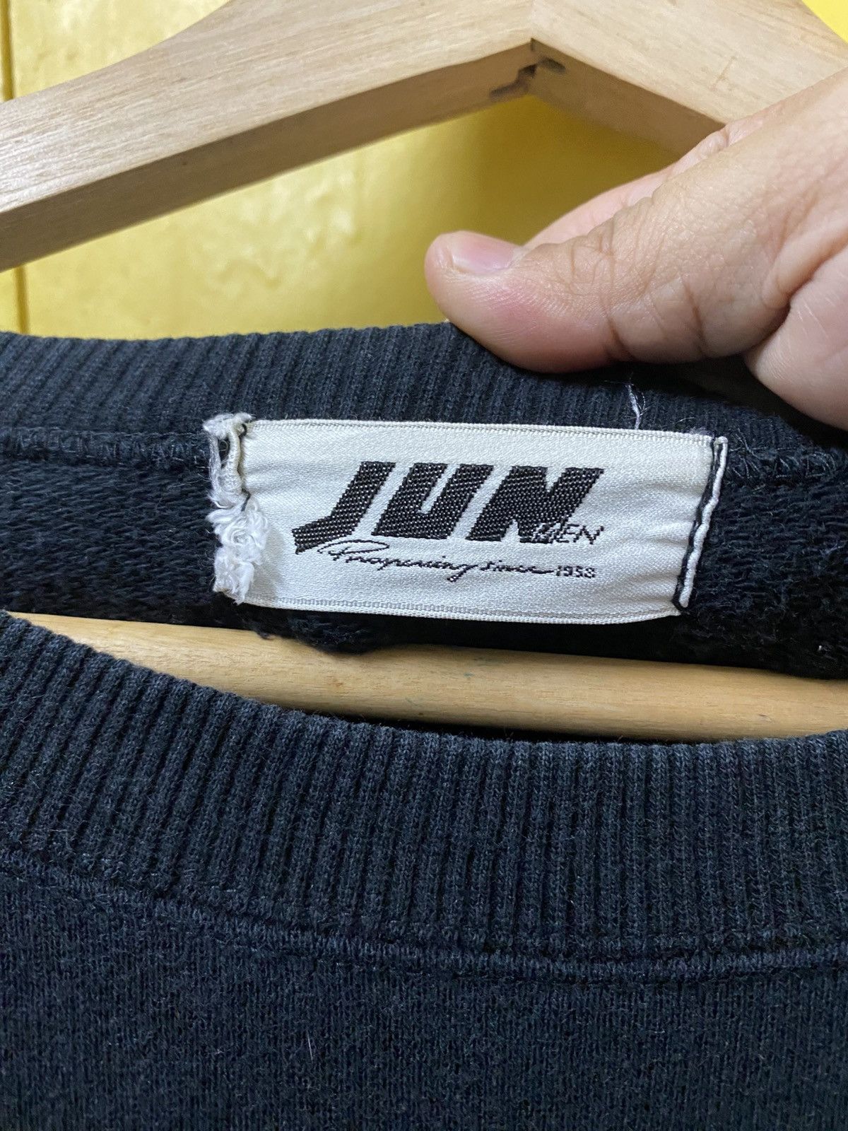 JUN MEN Jun Men Sweatshirt Crewneck Tee Black Colour Size US M / EU 48-50 / 2 - 5 Thumbnail