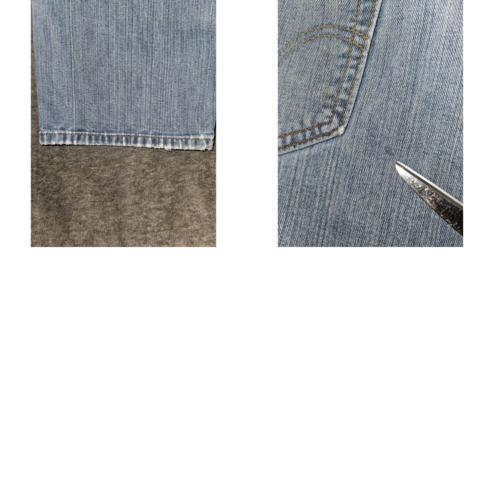 Levi's Levi's Relaxed Straight Leg Jeans Men's 36x30 100% Cotton Denim Casual Blue Logo 90s USA Distressed Pockets Regular 559 Jeans Mens Size US 36 / EU 52 - 9 Thumbnail