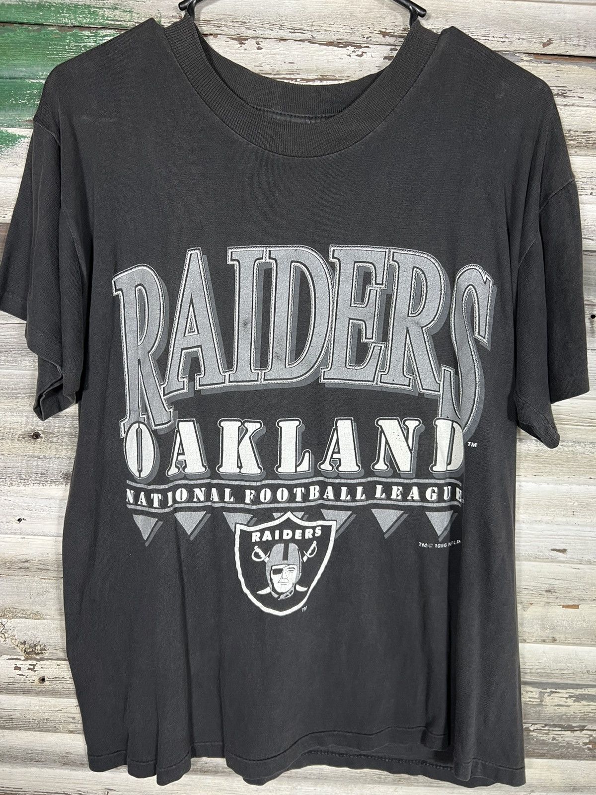 Vintage Vintage Oakland Raiders Shirt Size US L / EU 52-54 / 3 - 3 Thumbnail