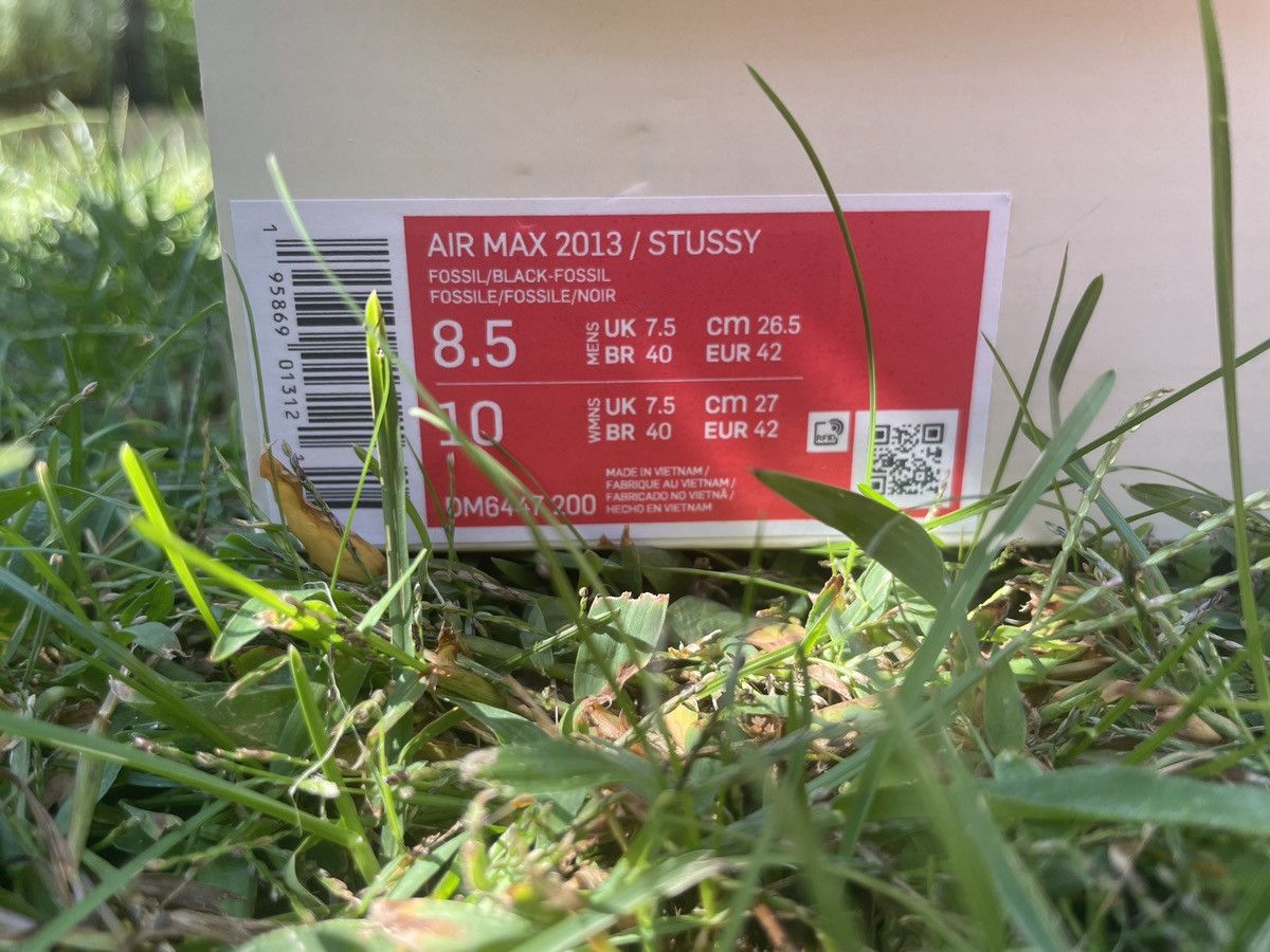 Nike × Stussy Nike Air Max 2013 Stussy Fossil Size US 8.5 / EU 41-42 - 7 Thumbnail
