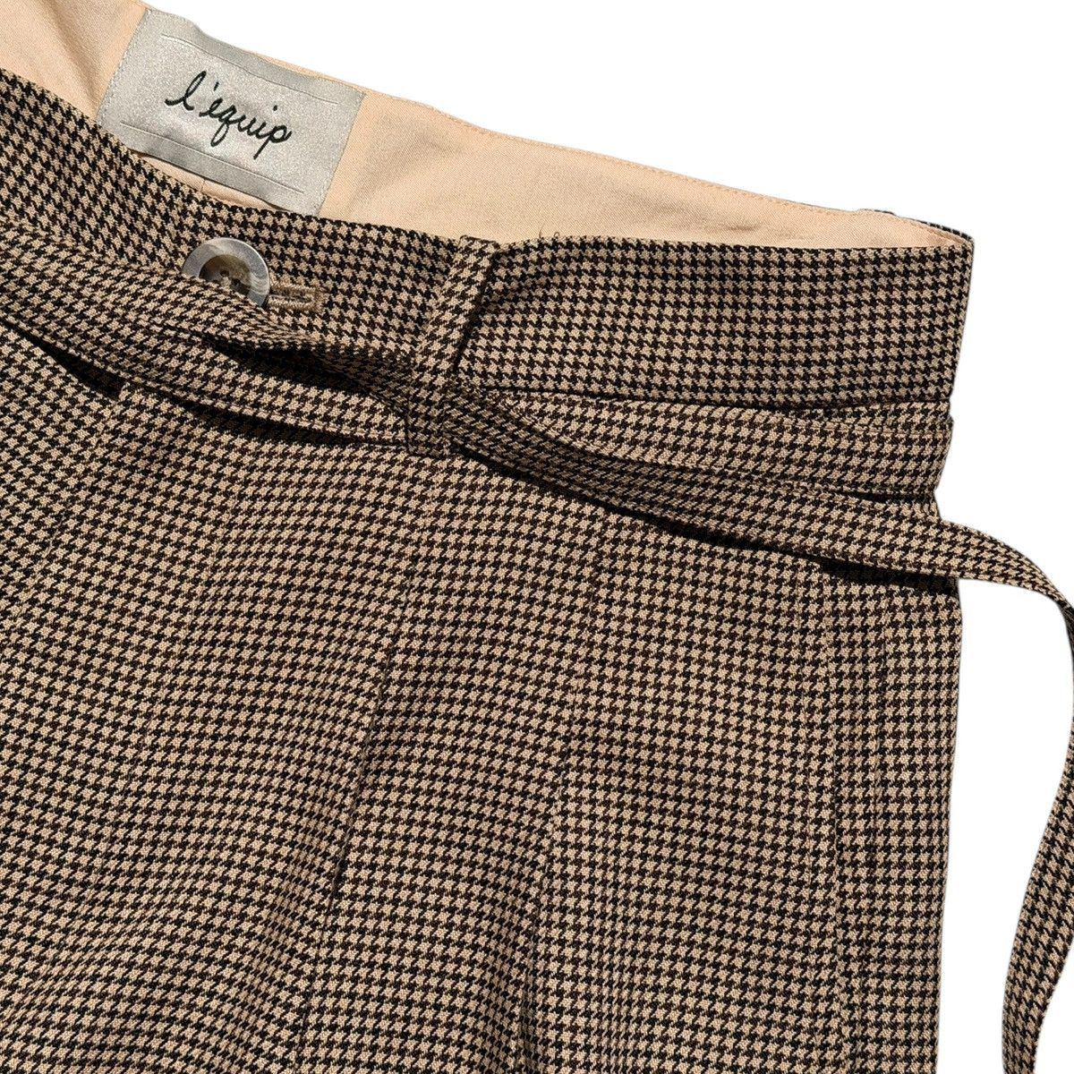 Other L’equip boyce houndstooth belted wide leg shorts Size US 32 / EU 48 - 2 Thumbnail