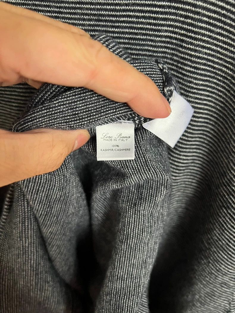 Loro Piana LORO PIANA High collar zipper cashmere sweater Size US L / EU 52-54 / 3 - 4 Thumbnail