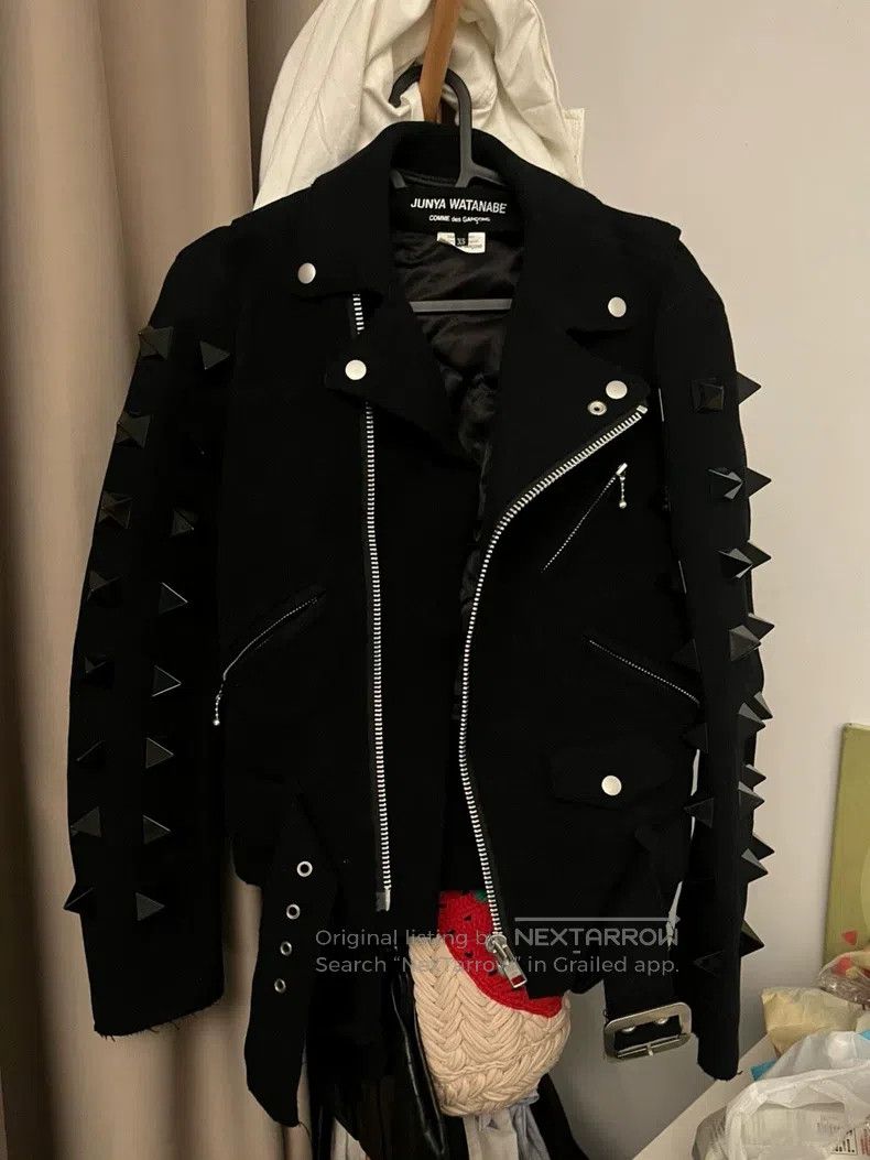 Junya Watanabe Junya Watanabe Studded Wool Heavy Jacket Size XS / US 0-2 / IT 36-38 - 1 Thumbnail