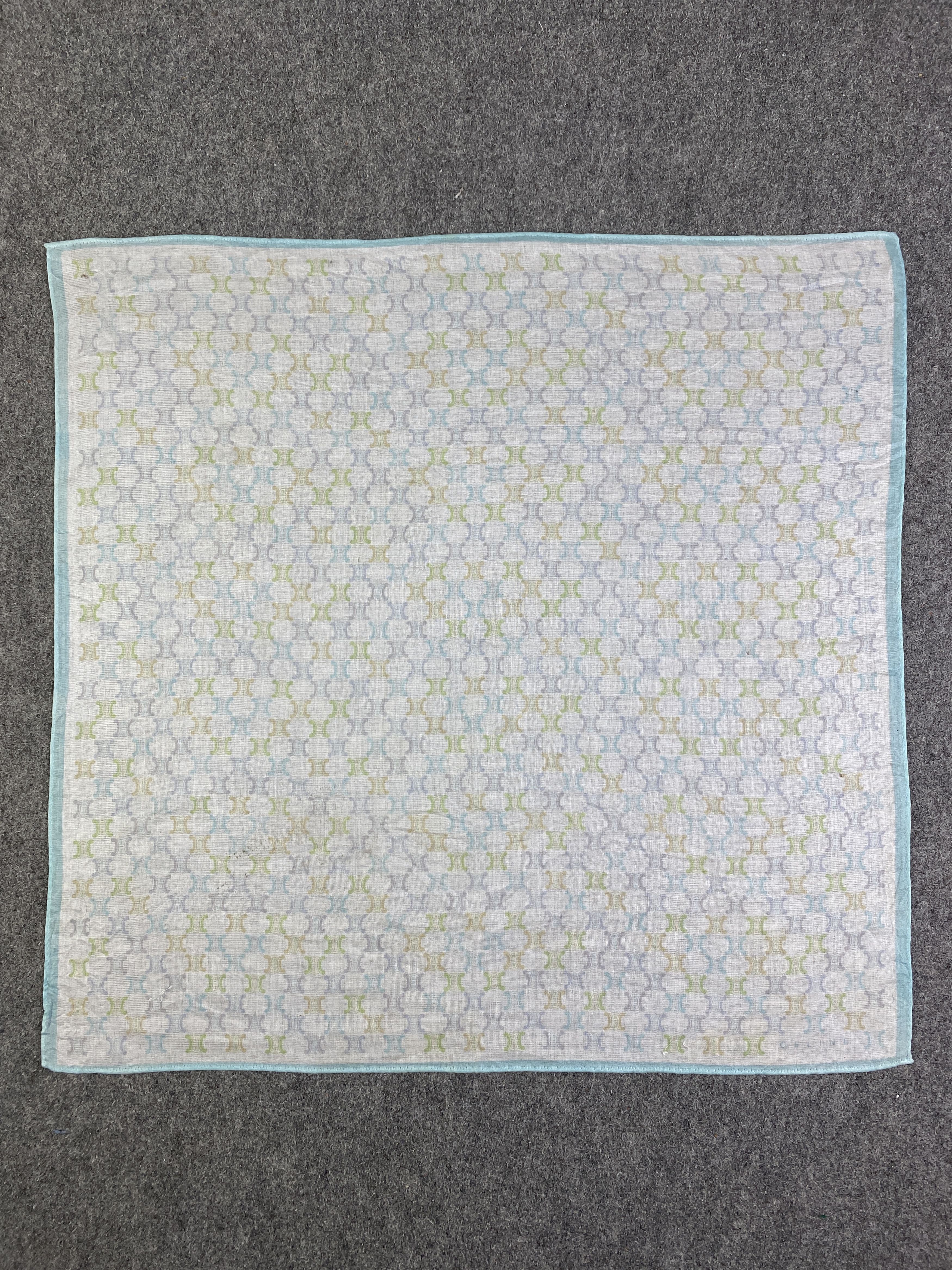 Celine Vintage Celine Handkerchief / Neckerchief KT00023 Size ONE SIZE - 4 Thumbnail