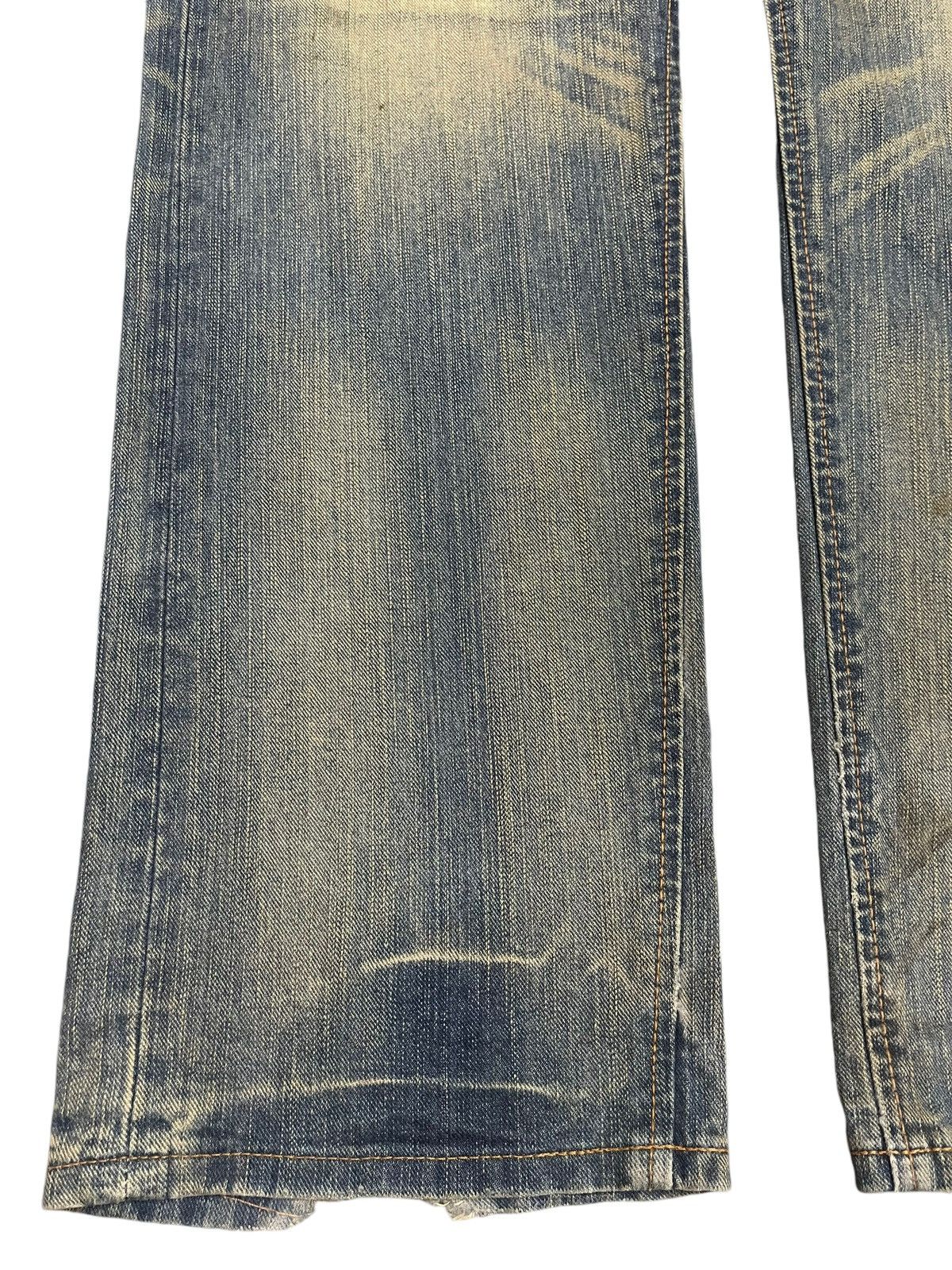 Edwin Edwin XV Exclusive Vintage Faded Wash Distressed Baggy Jeans Size US 34 / EU 50 - 7 Thumbnail