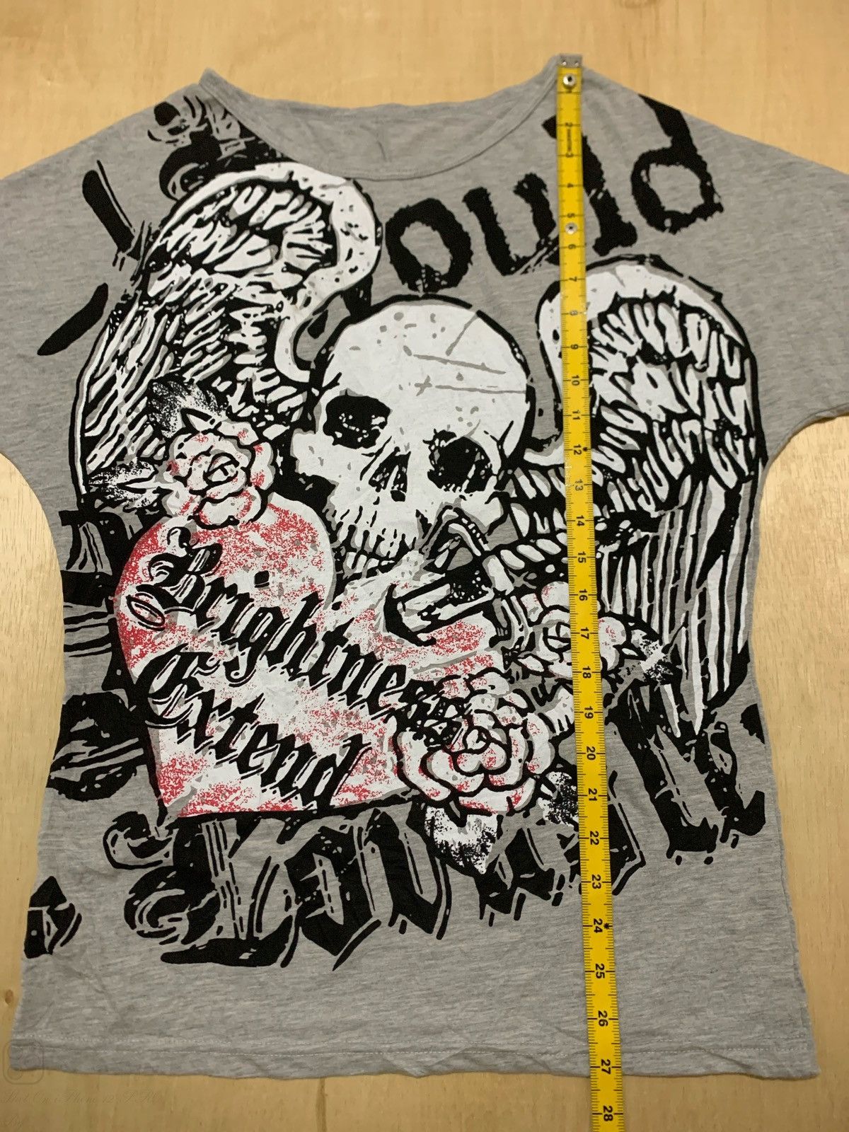 Hysteric Glamour × If Six Was Nine × Japanese Brand Y2k Brightness Extend Skull Punk style tshirt Size US L / EU 52-54 / 3 - 7 Thumbnail