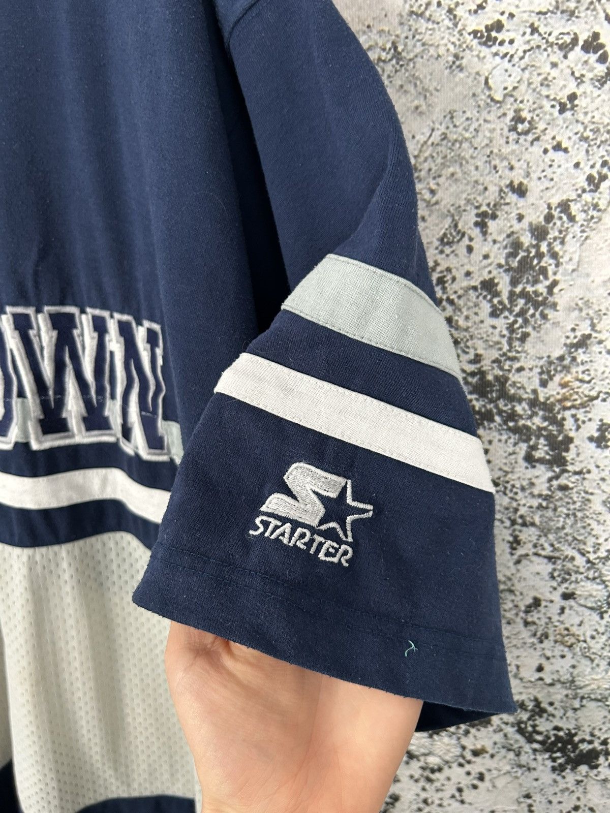 NFL Vintage Georgetown Starter 90s Jersey Sportswear Baggy Rap Size US L / EU 52-54 / 3 - 5 Thumbnail
