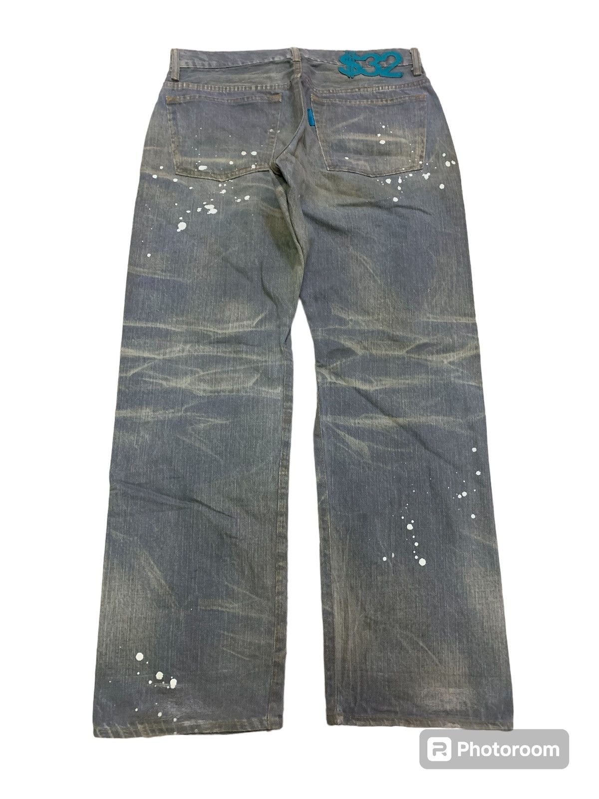 Swagger 💥Japanese designer Swagger Japan Painted Denim Size US 32 / EU 48 - 1 Thumbnail