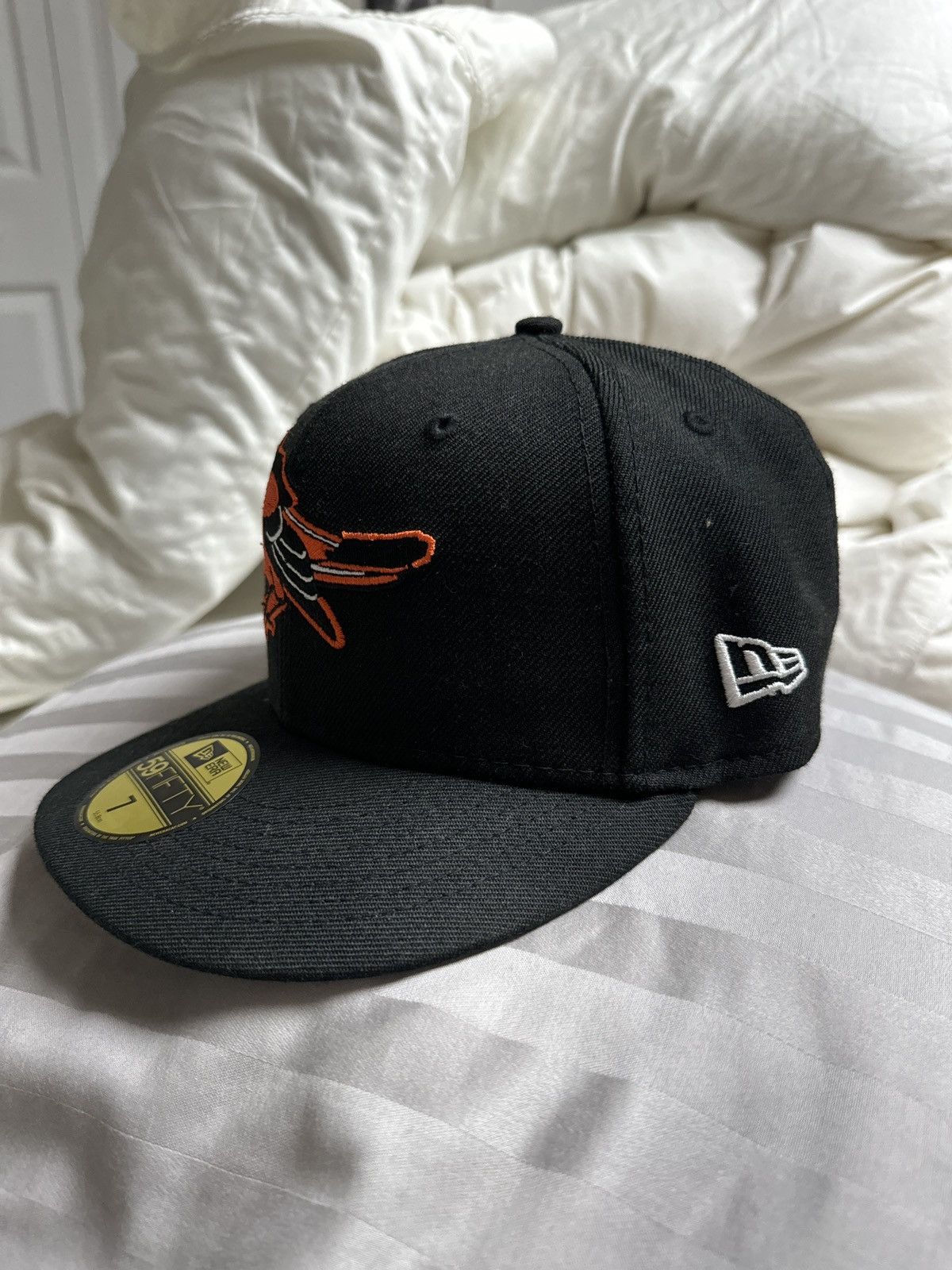 MLB × New Era New Era Vintage Orioles Throwback Fitted Bird Size ONE SIZE - 1 Thumbnail