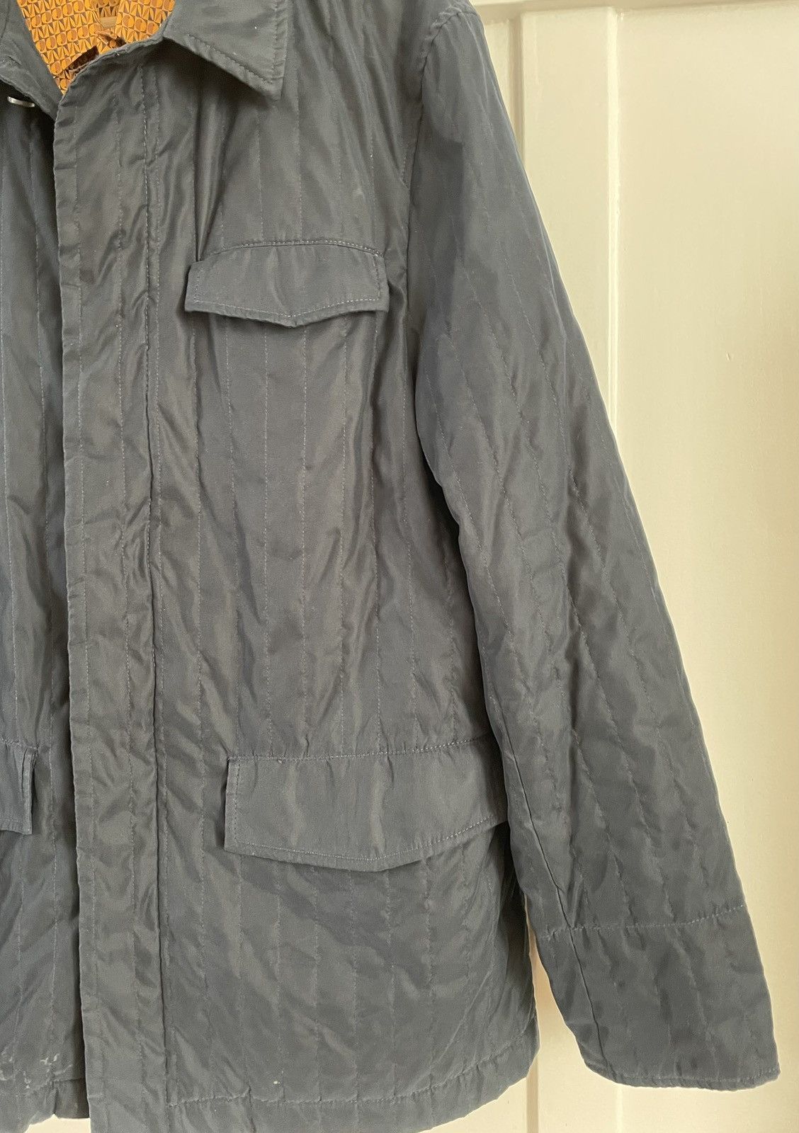 Beretta × Designer Beretta Light Quilted Jacket In Navy Size 52 Made In Italy Size US L / EU 52-54 / 3 - 4 Thumbnail