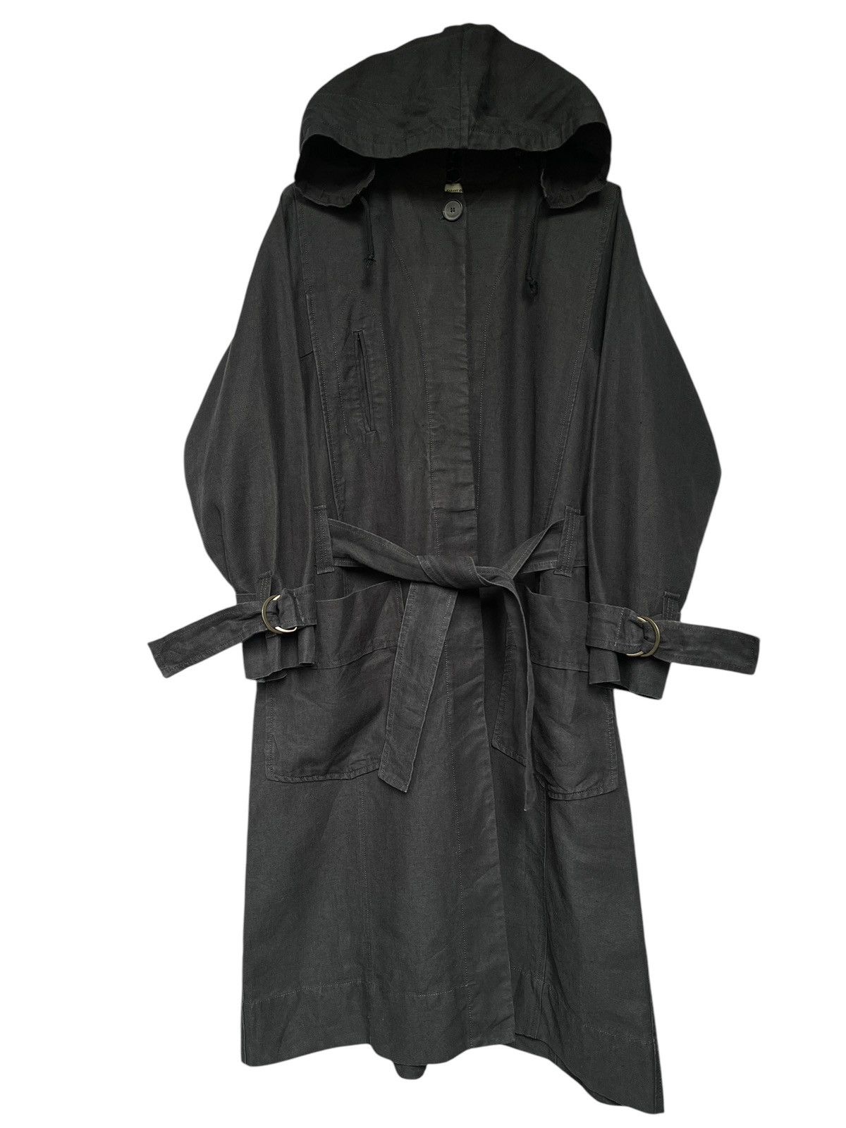 Designer × Isabel Marant × Isabel Marant Etoile Isabel Marant Étoile Linen Long Coat Size S / US 4 / IT 40 - 19 Thumbnail
