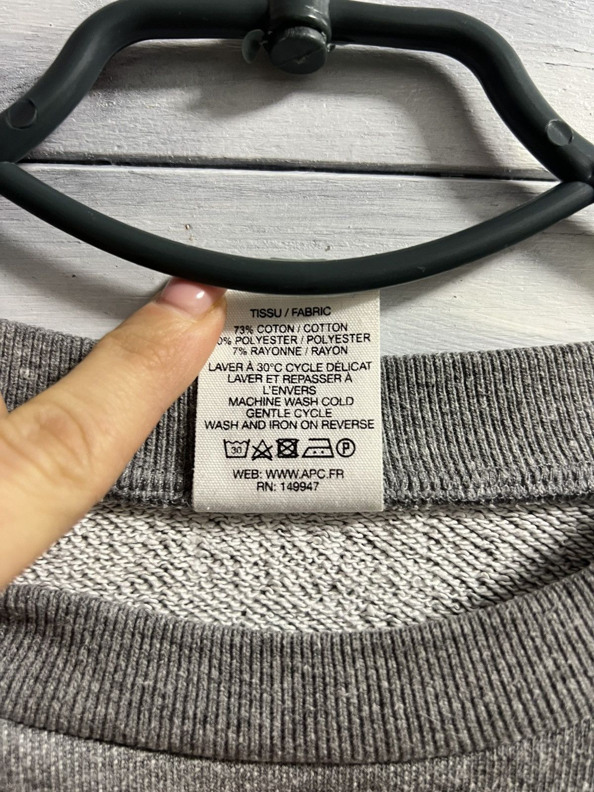 A.P.C. Rare Sweatshirt A.P.C. U.S. Luxury Made In California USA Size US M / EU 48-50 / 2 - 8 Thumbnail