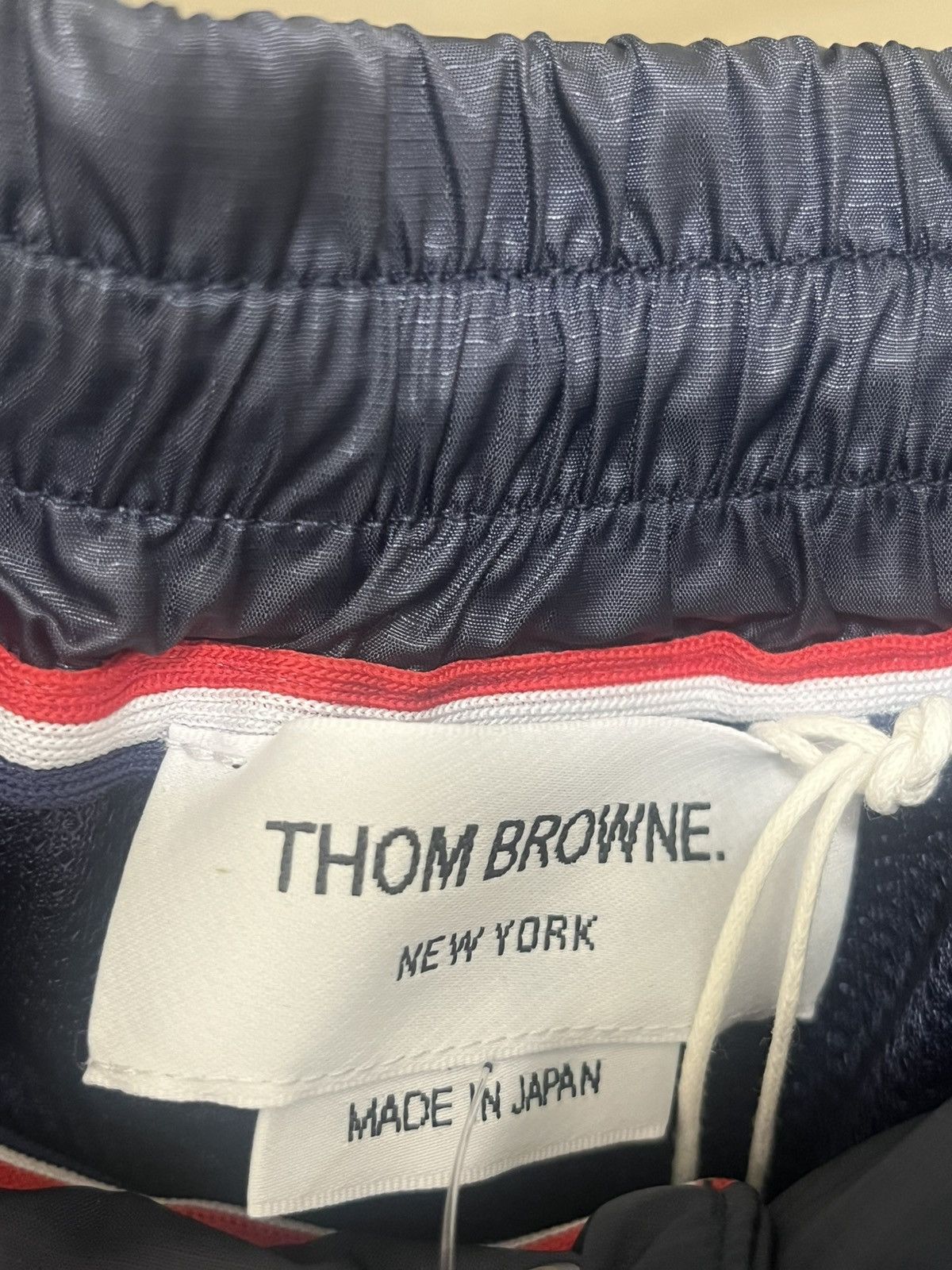 Thom Browne Thom Browne Track Pants In Ripstop With RWB Stripe Sz 2 Size US 32 / EU 48 - 3 Thumbnail