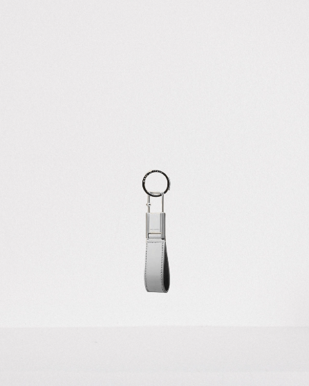Salvatore Ferragamo o1s1rm0924 Size: OS / Metallic Keyring in Silver Size ONE SIZE - 1 Thumbnail