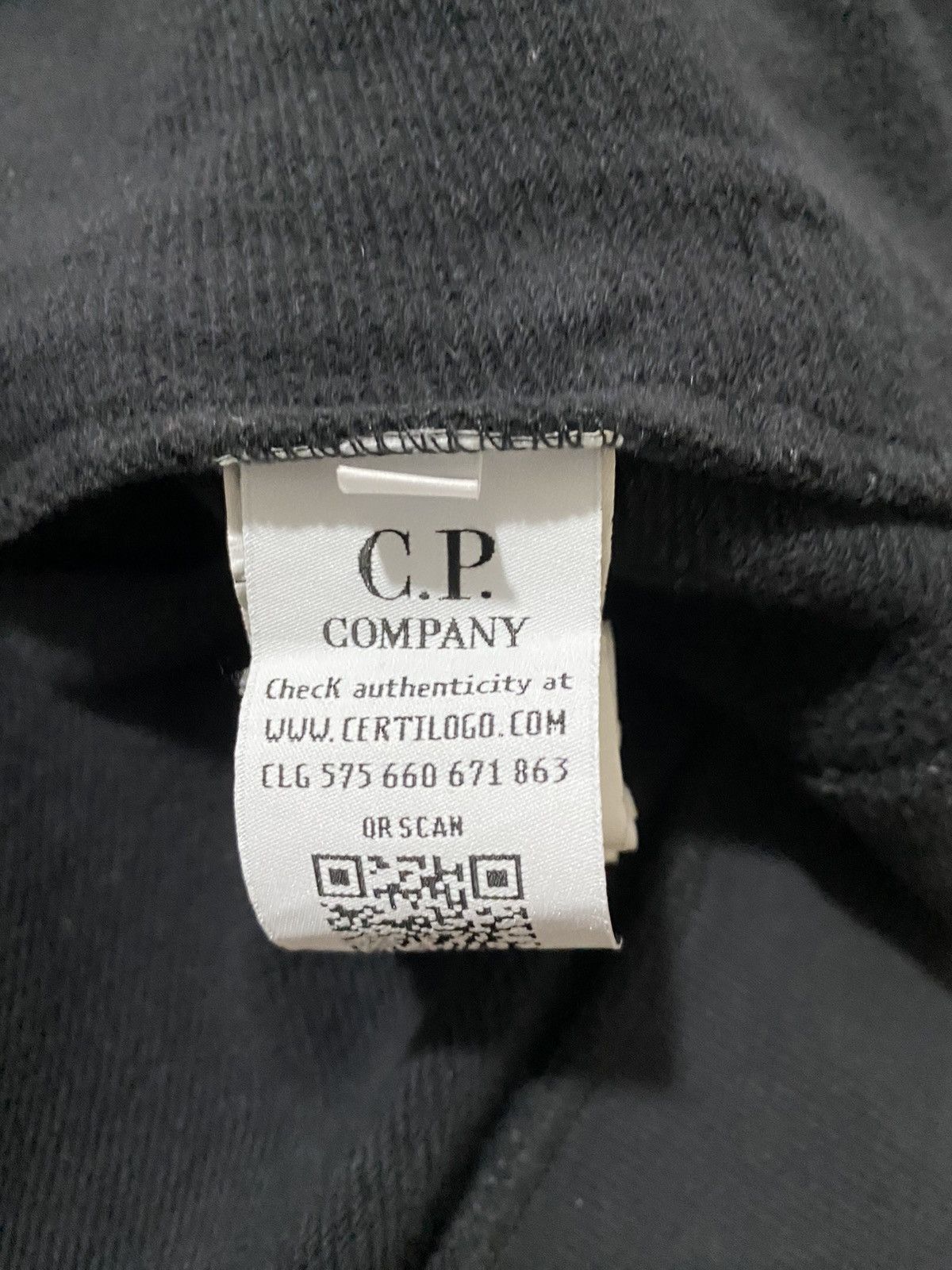 C.P. Company CP Company black hoodie, size XL, in excellent condition. Size US XL / EU 56 / 4 - 12 Thumbnail
