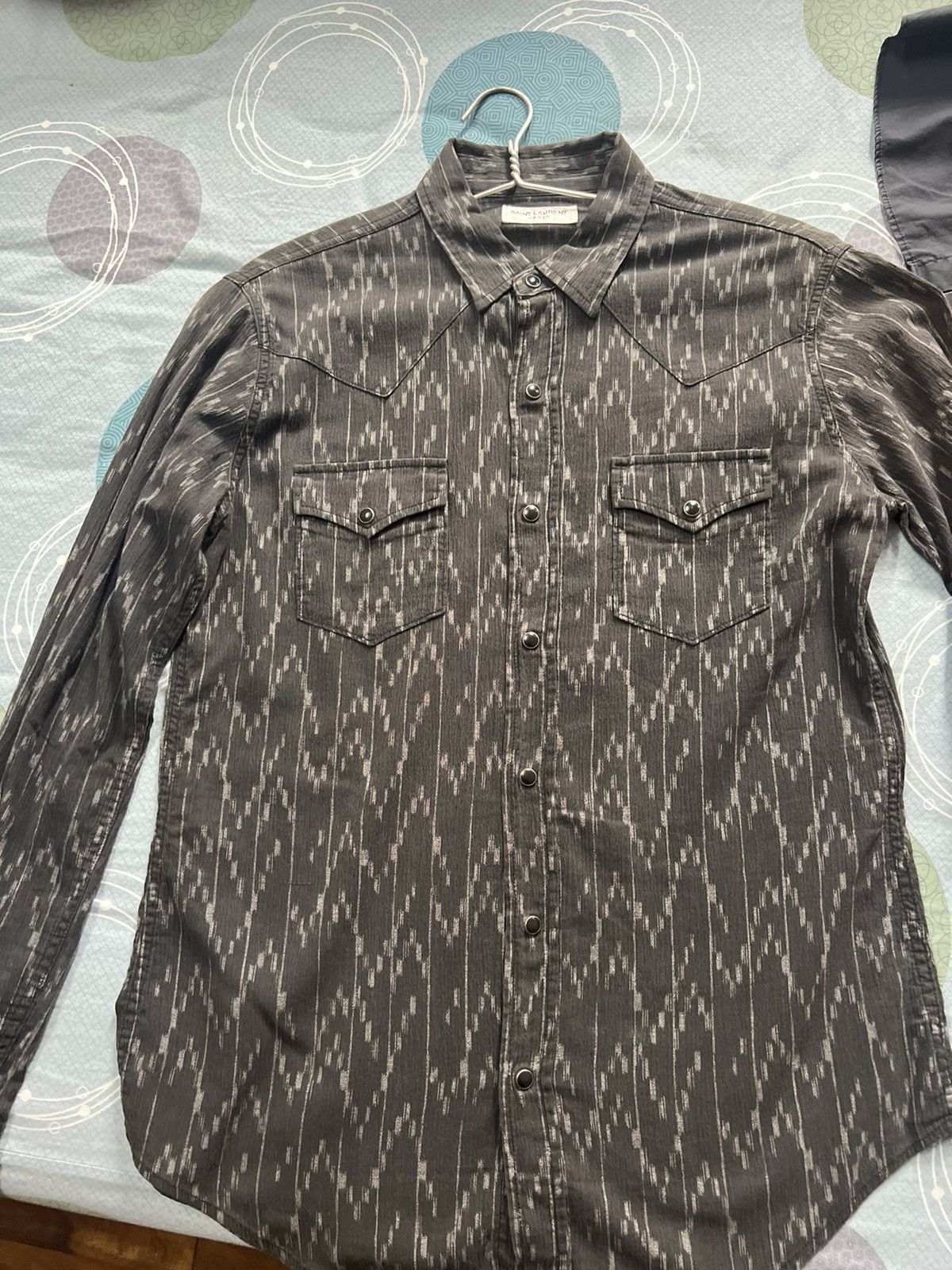 Saint Laurent Paris Saint Laurent Shirt Size US S / EU 44-46 / 1 - 1 Thumbnail