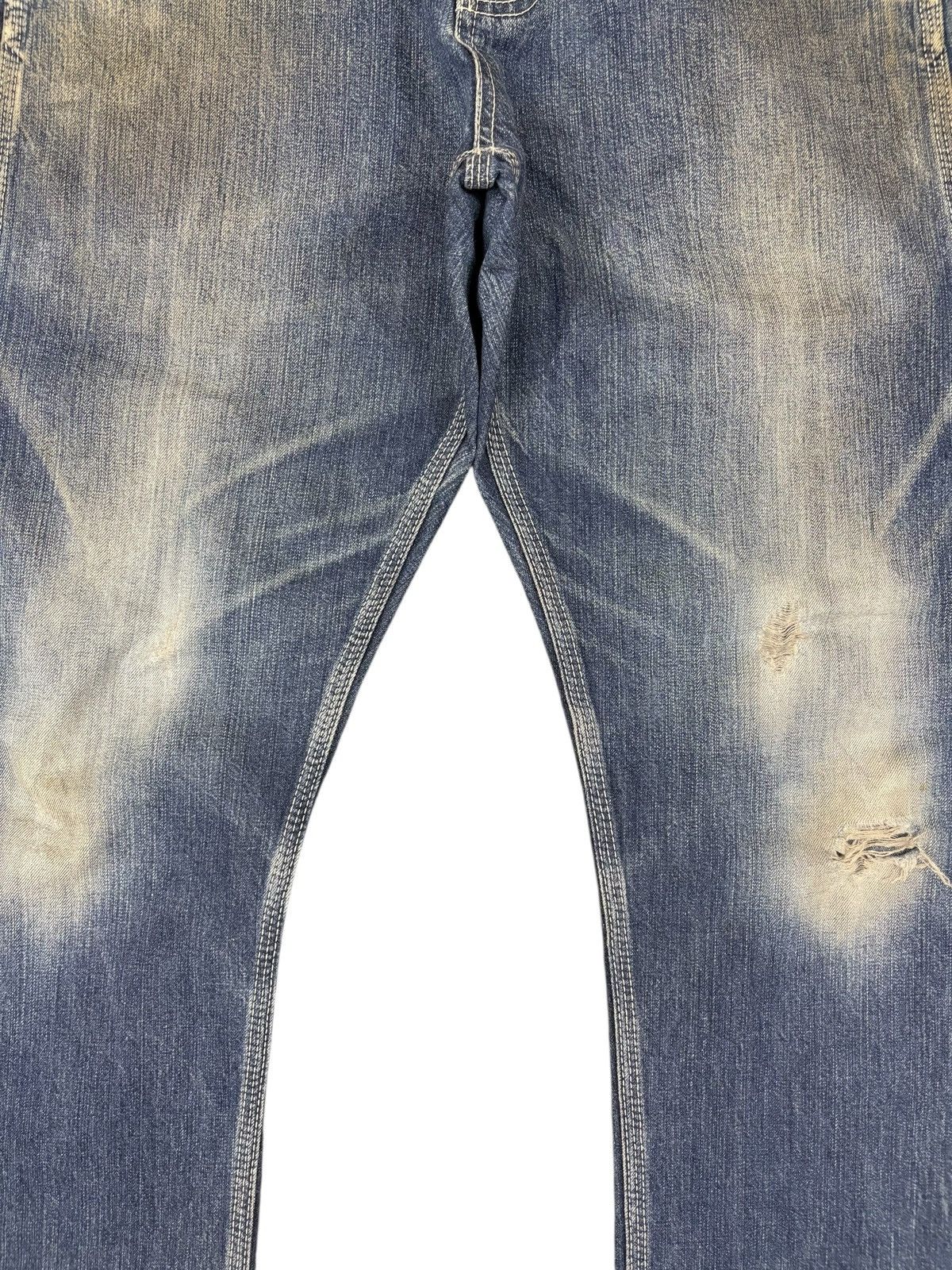 Vanquish Vintage Japanese Vanquish Mud Wash Distress Carpenter Jeans Size US 31 - 5 Thumbnail
