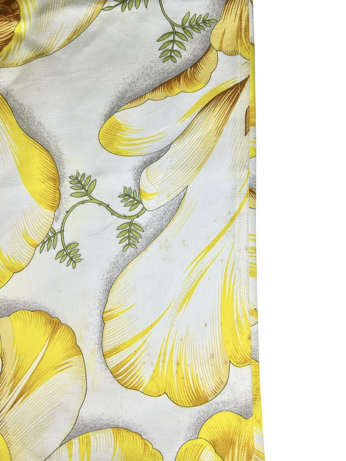 Salvatore Ferragamo 90s Floral Trousers Size 28" / US 6 / IT 42 - 6 Thumbnail