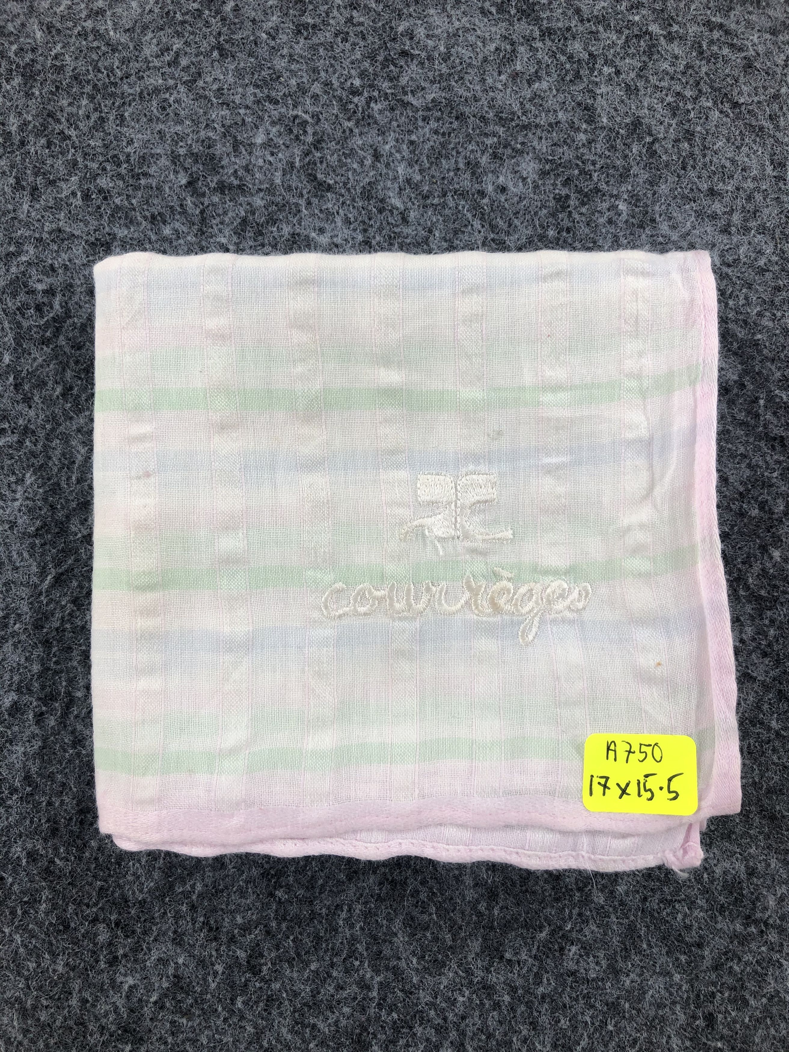 Courreges × Vintage Courreges Handkerchief / Bandana / Neckerchief Size ONE SIZE - 6 Thumbnail