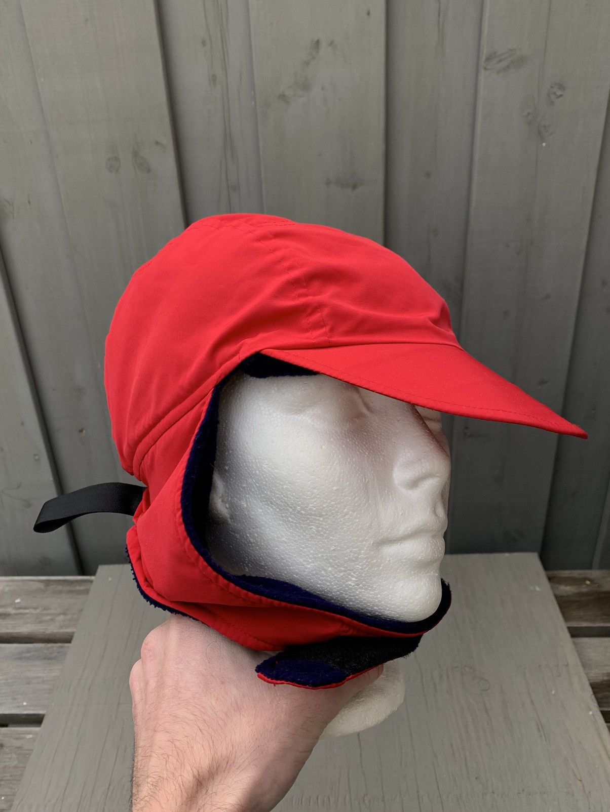 Mountain Equipment Company × Vintage 90s Vintage MEC Winter Hat Synchilla Trapper Ushanka Earflap Size ONE SIZE - 15 Thumbnail