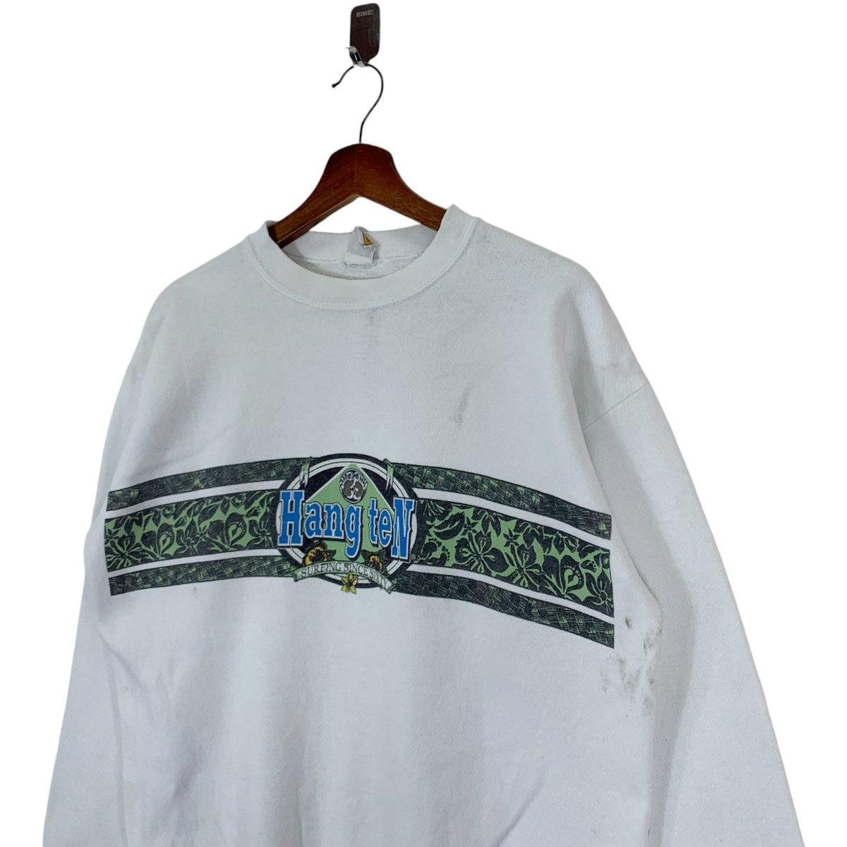 Hang Ten × Vintage Vintage Hang Ten Surfwear Hawaii Pullover Jumper Crewneck Size US M / EU 48-50 / 2 - 2 Thumbnail