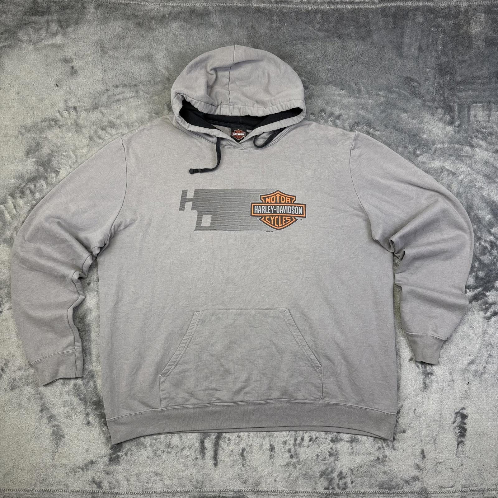 Harley Davidson Harley-Davidson Motorcycles Pullover Grey Hoodie Size US XXL / EU 58 / 5 - 1 Thumbnail