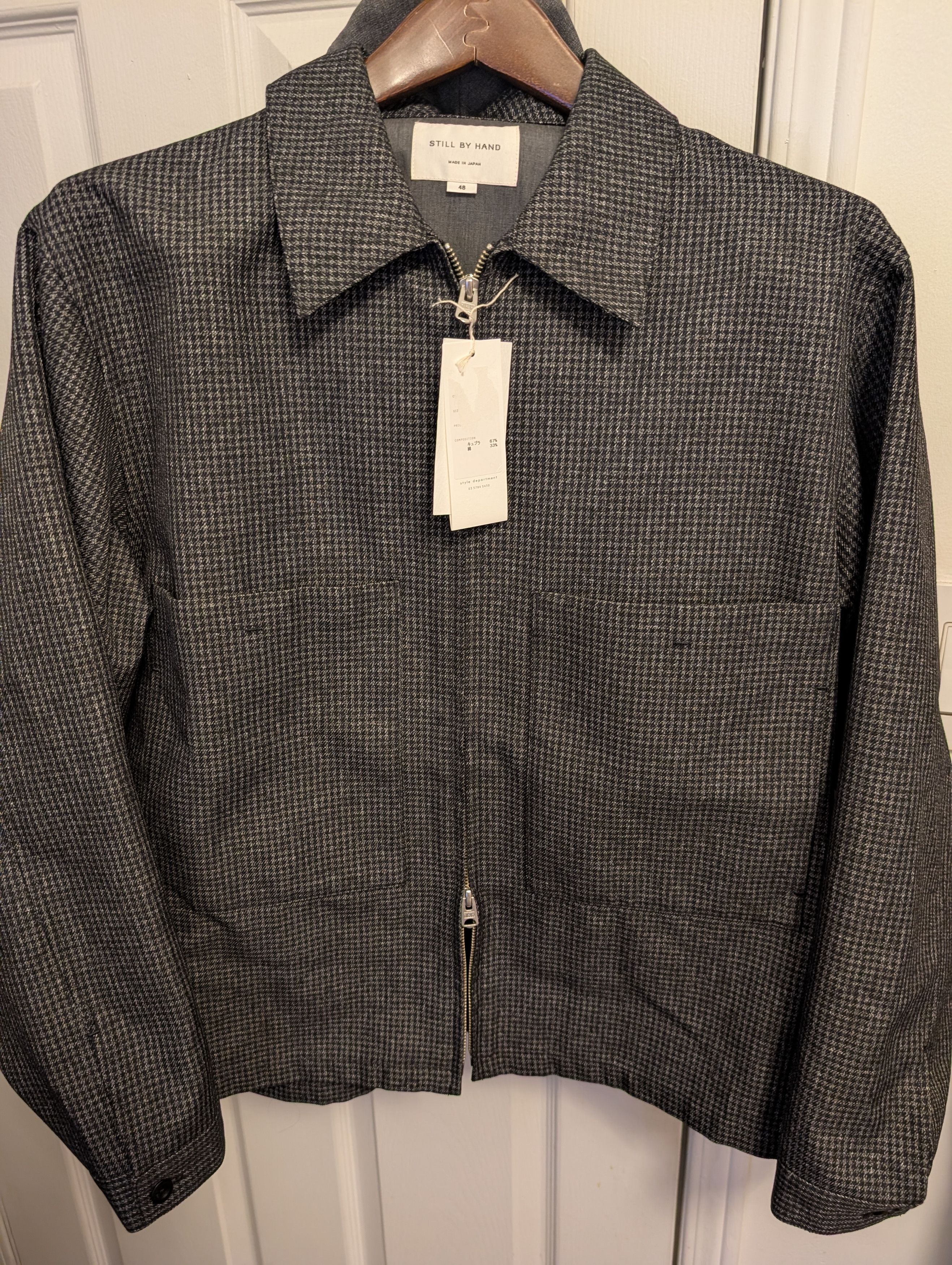 STILL BY HAND Still By Hand Houndstooth Jacket BL06203 Size US M / EU 48-50 / 2 - 3 Thumbnail