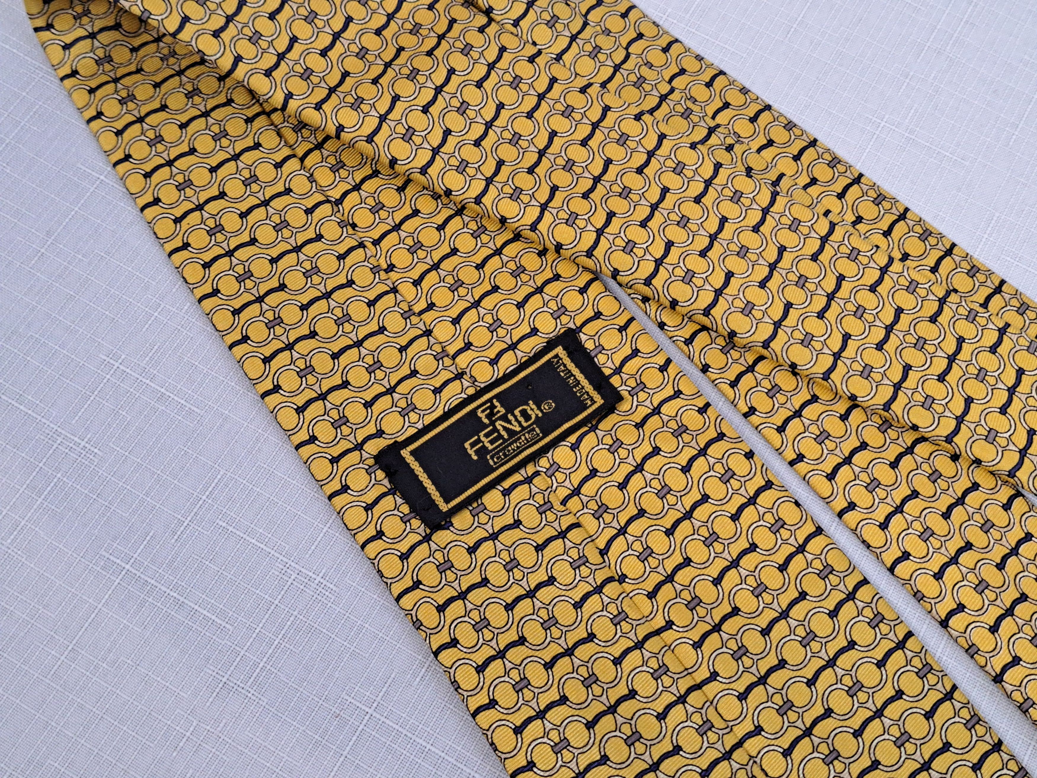 Fendi Fendi vintage silk tie. Made in Italy Size ONE SIZE - 7 Thumbnail