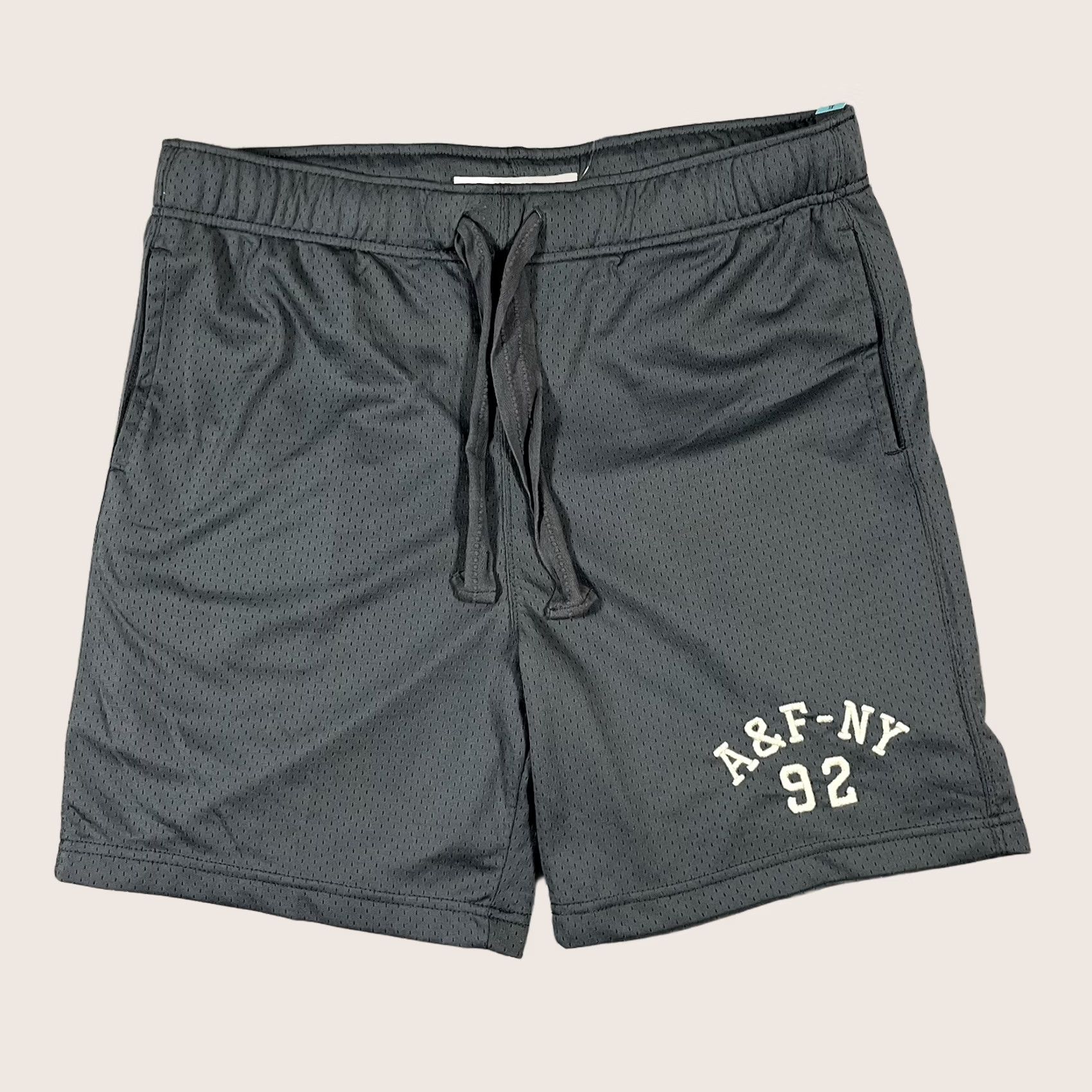Abercrombie & Fitch Abercrombie & Fitch Shorts Mens XL Gray Basketball Athletic Gym Y2K Drawstring Size US 36 / EU 52 - 1 Thumbnail