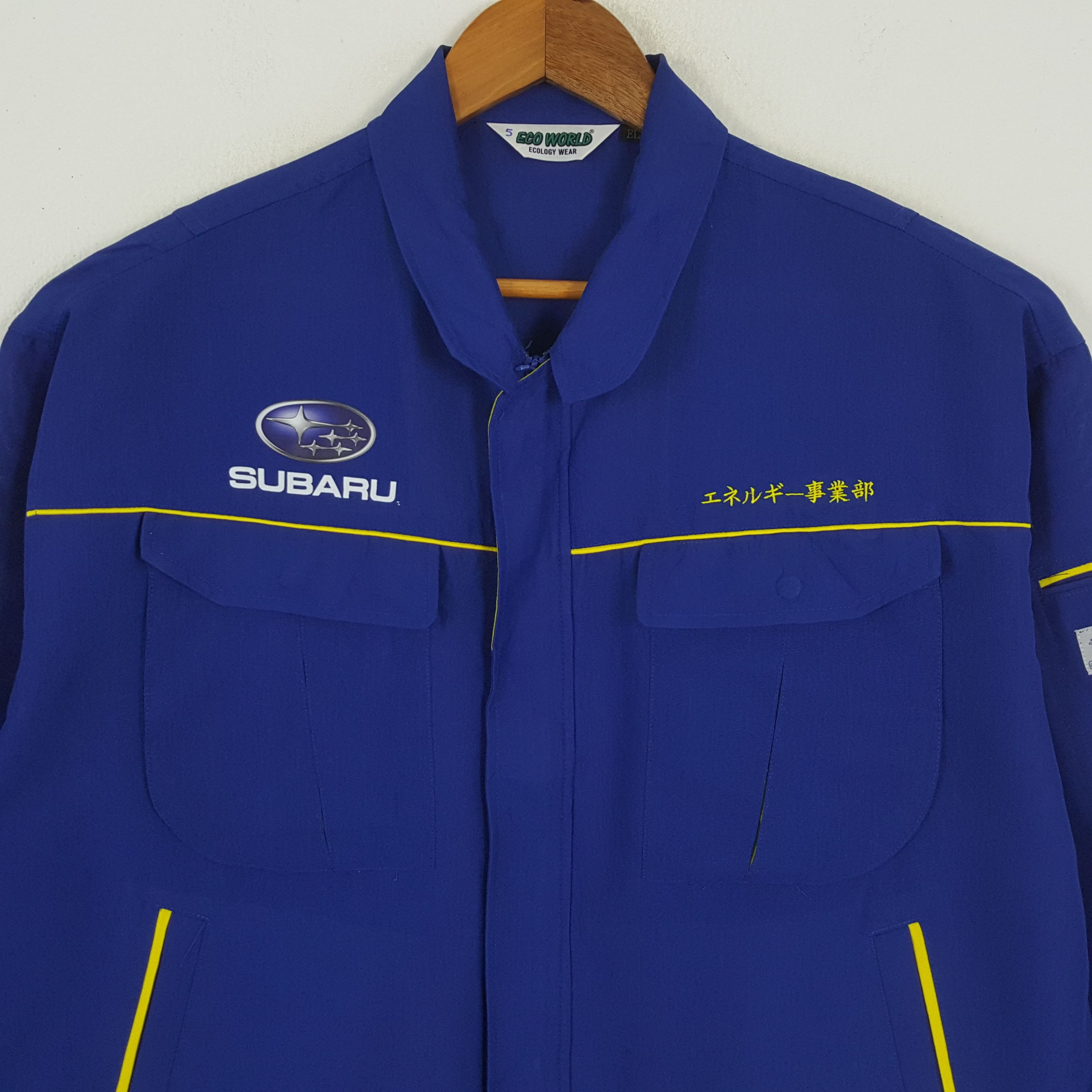 Japanese Brand × Vintage Vintage SUBARU Japanese Racing Team Custom Jacket Size US XXL / EU 58 / 5 - 4 Thumbnail