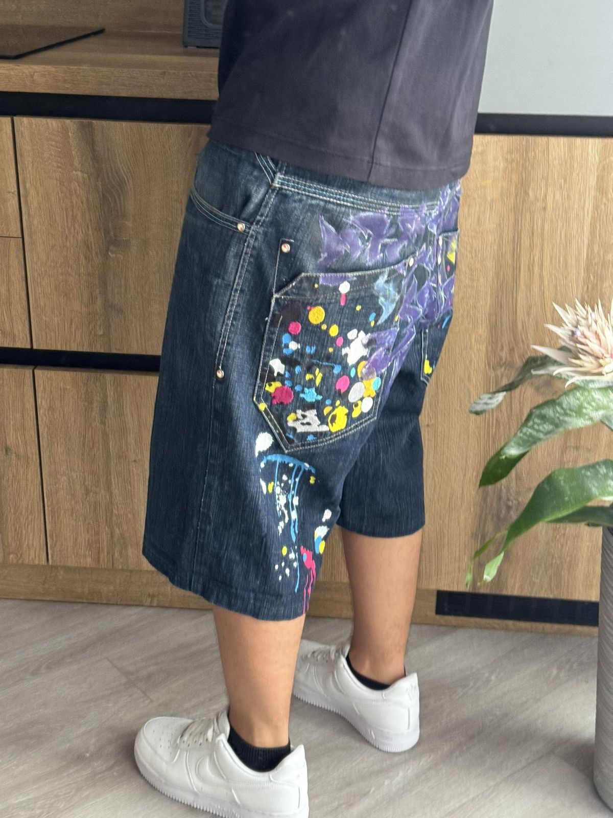 JNCO × Southpole × Vintage Vintage Southpole Baggy Shorts JNCO Style Size US 36 / EU 52 - 11 Thumbnail