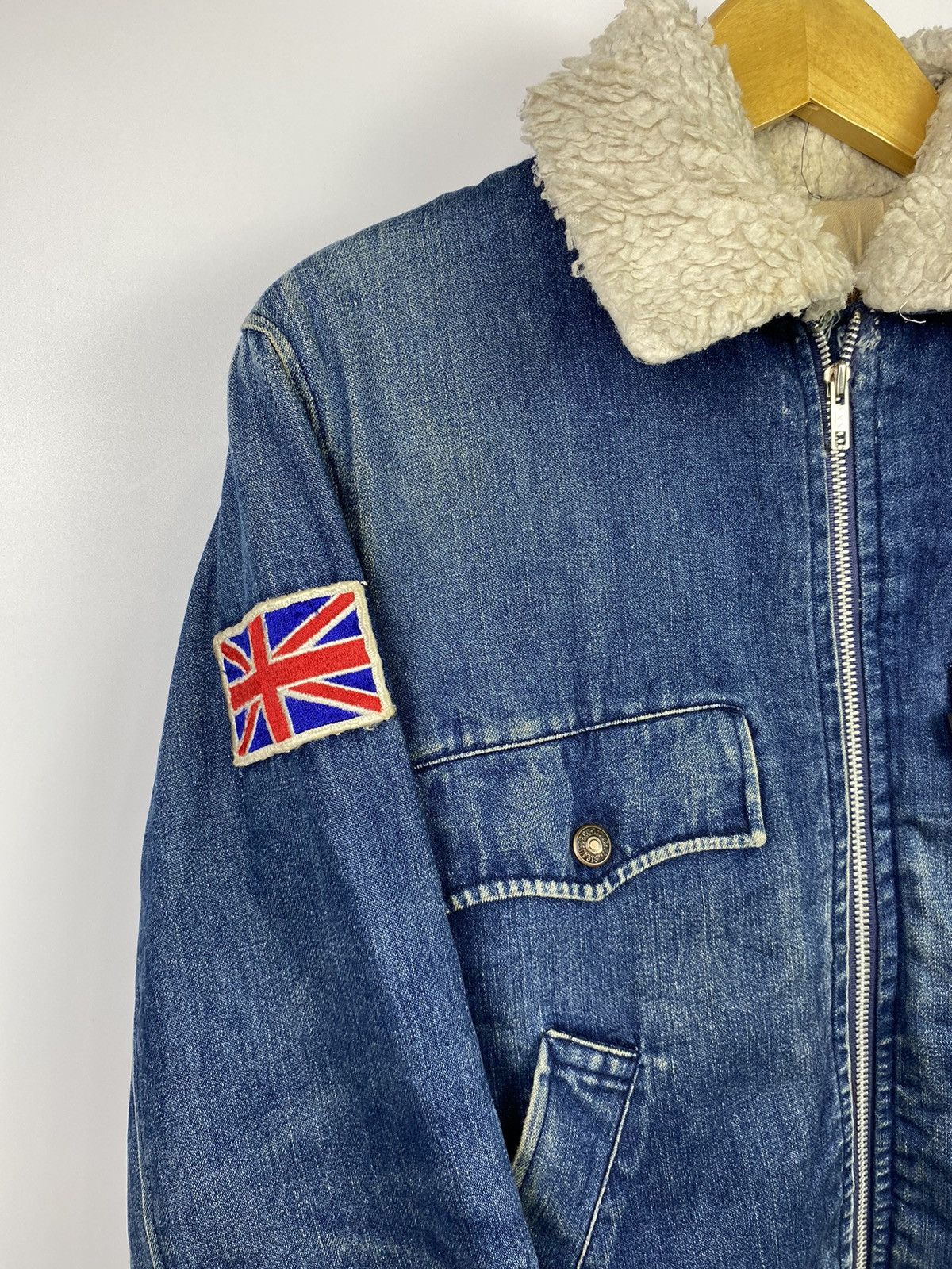 Japanese Brand × Levi's × Levi's Vintage Clothing levis sherpa jacket septine bomber Size US M / EU 48-50 / 2 - 4 Thumbnail