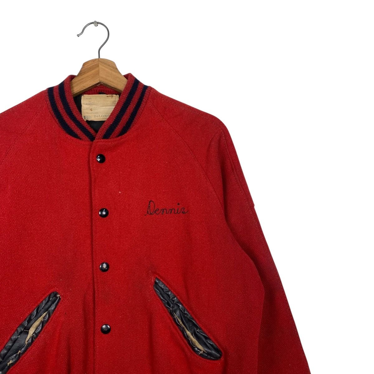 Delong Vintage Delong varsity jacket Size US M / EU 48-50 / 2 - 5 Thumbnail