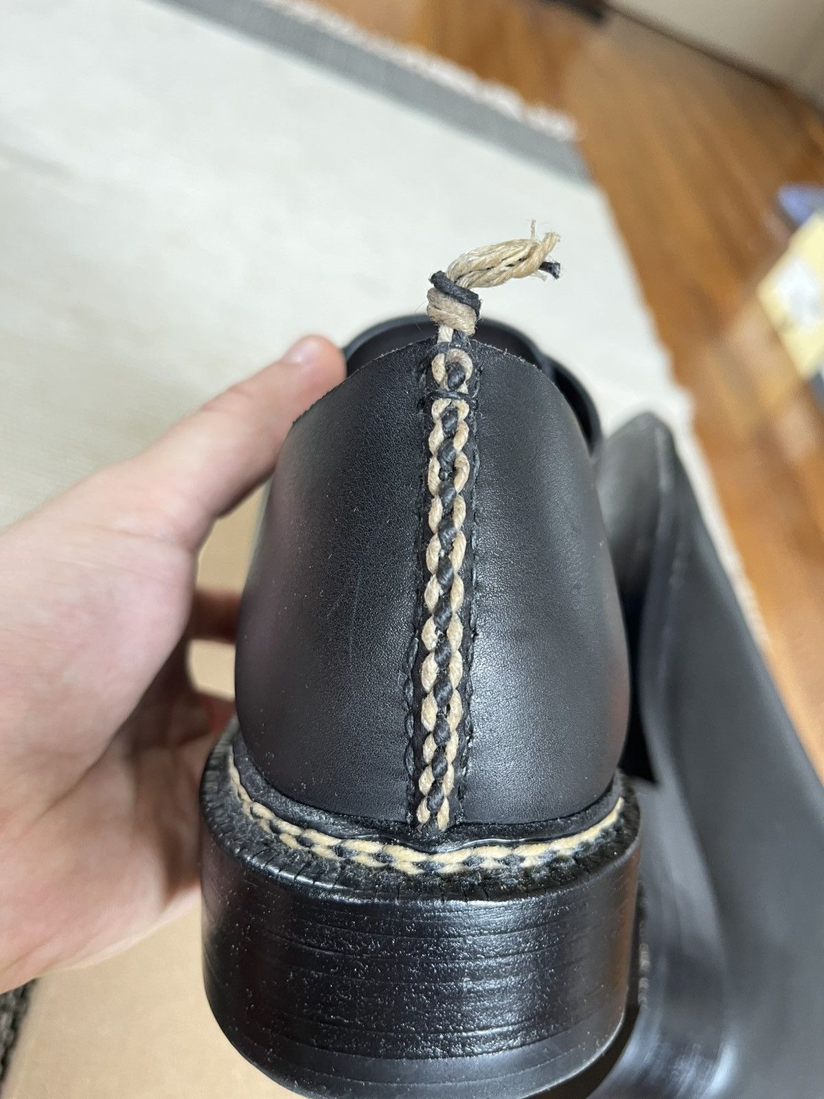 Feit Feit hand sewn black leather seamless oxfords (c. 2018?) Size US 9 / EU 42 - 9 Thumbnail