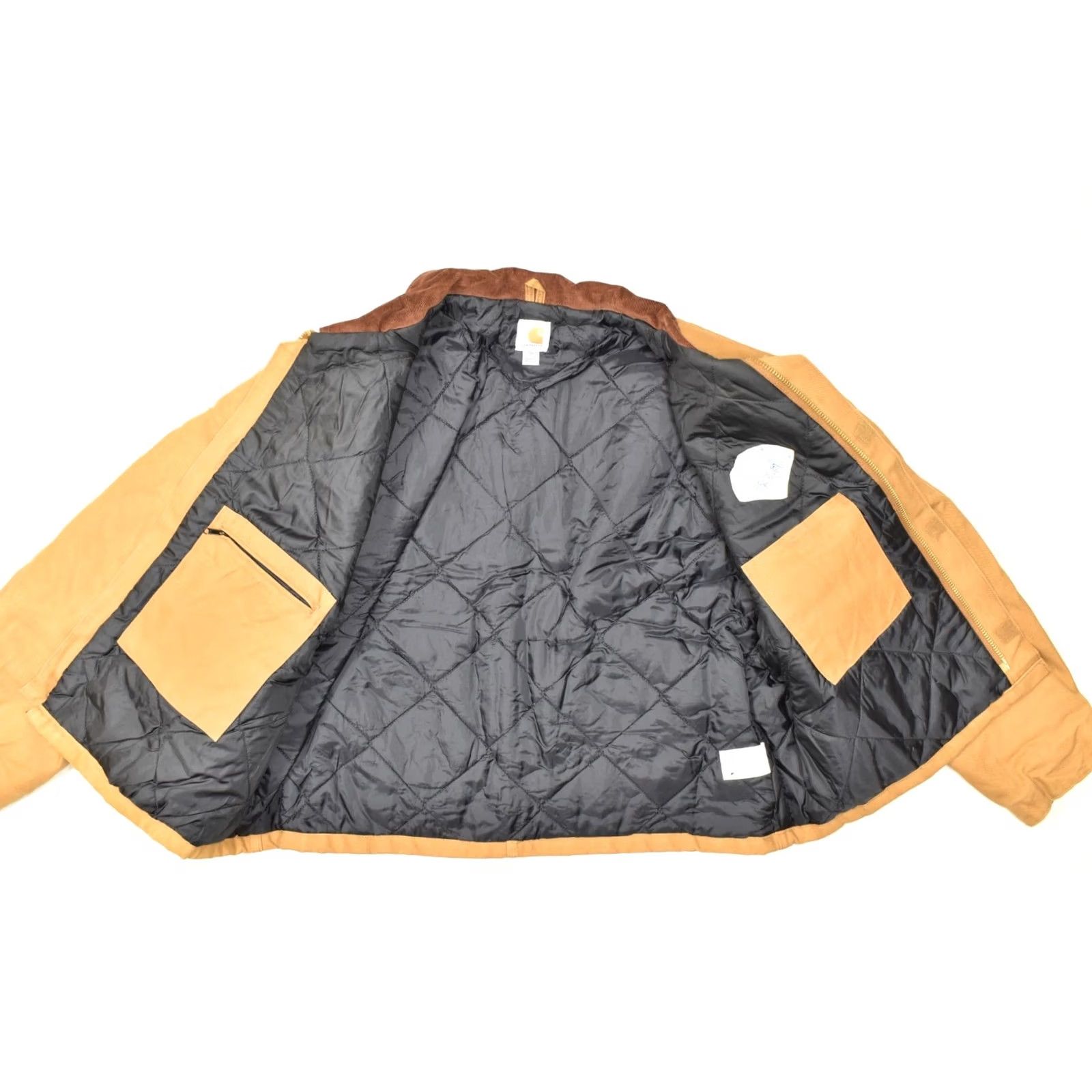 Carhartt VINTAGE Carhartt J002 BRN Arctic Traditional Jacket Mens 2XL Brown Quilted Lined Canvas Jacket Size US XXL / EU 58 / 5 - 5 Thumbnail
