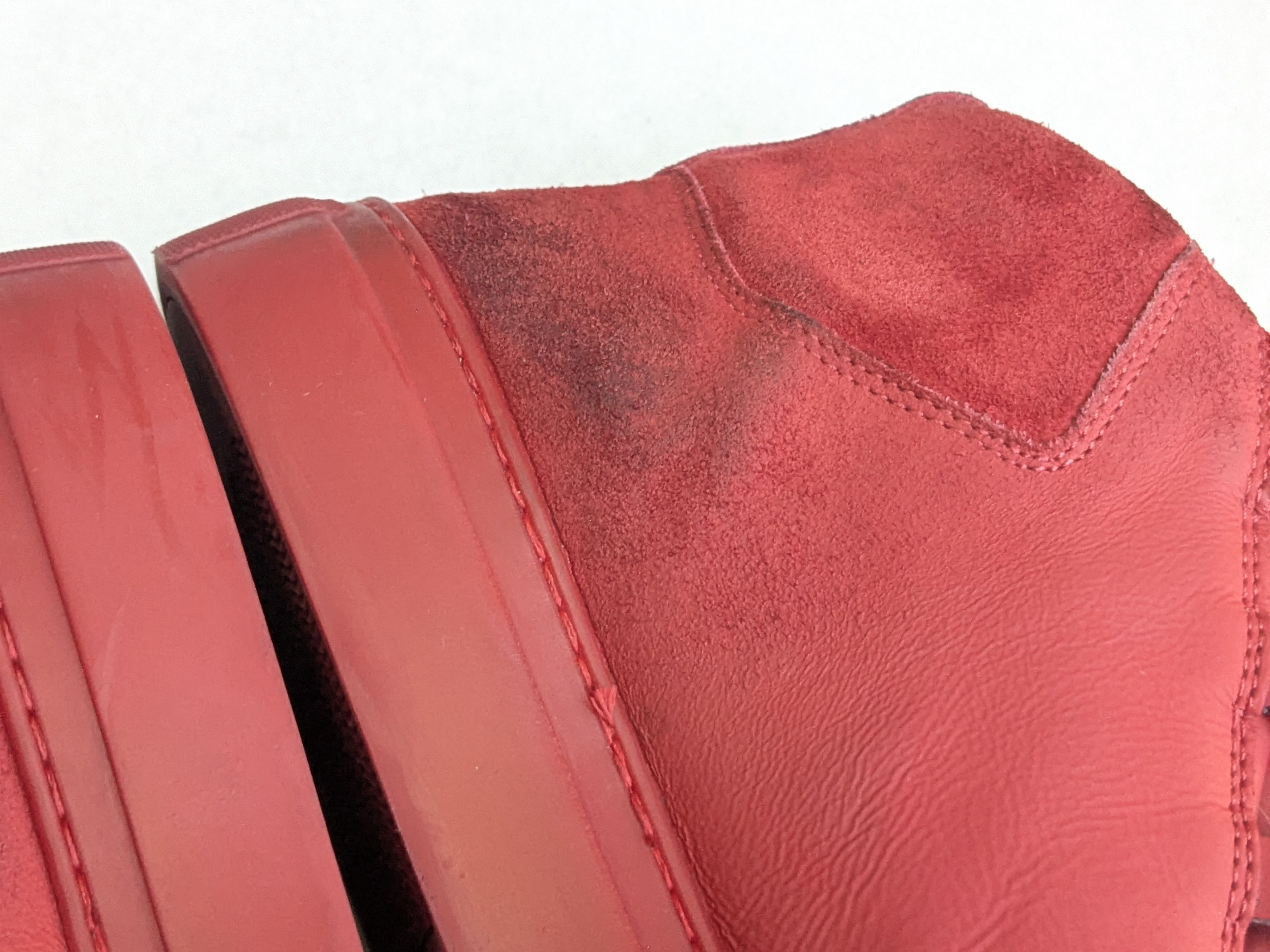 Balenciaga Balenciaga Arena Sneakers Red 10 High Tops Leather Size US 10 / EU 43 - 12 Thumbnail