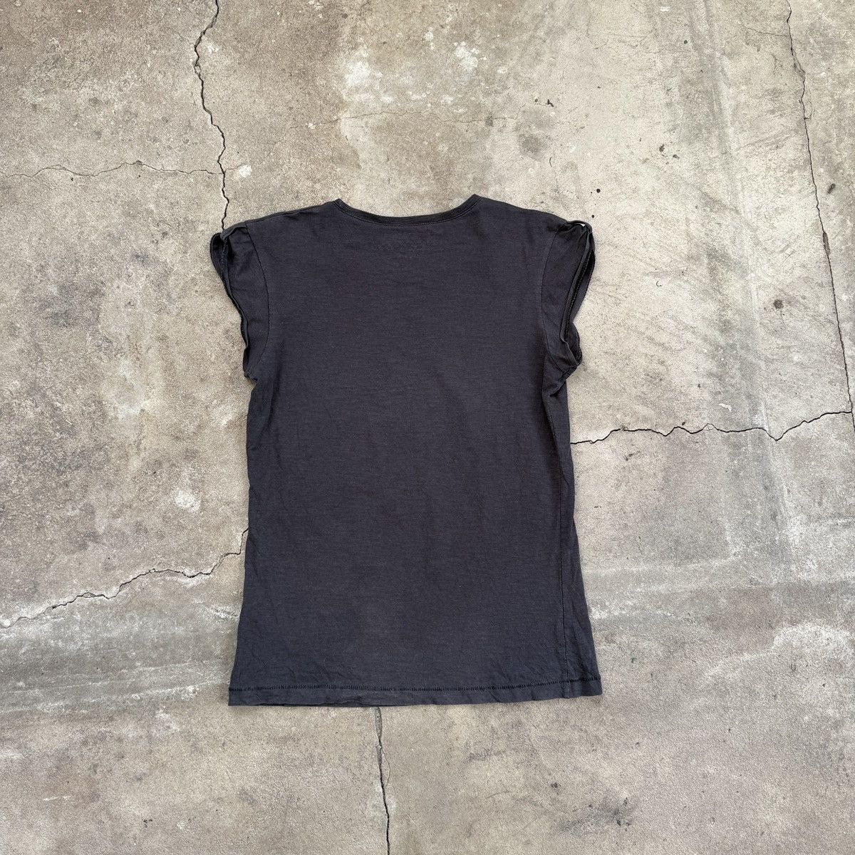 20471120 Happiness Gray Cotton Printed T-Shirt Size M / US 6-8 / IT 42-44 - 2 Thumbnail