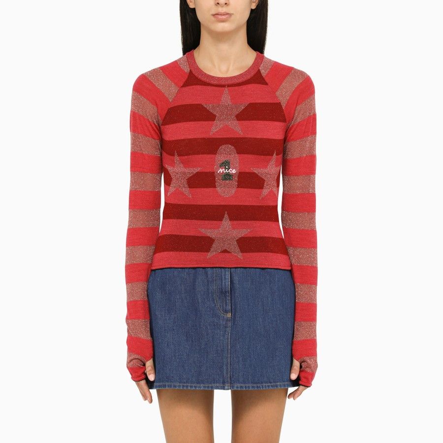 image of Cormio O1D2Blof01223 Sweater In Pink, Women's (Size Small)