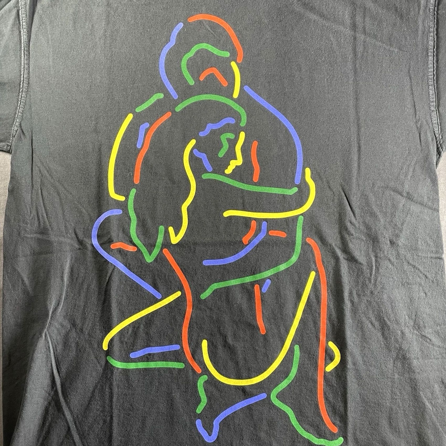 Market Chinatown Market Art Tee Shirt Men’s Medium Black Bryce Wong The Sandman Los Angeles M & M Size US M / EU 48-50 / 2 - 2 Thumbnail