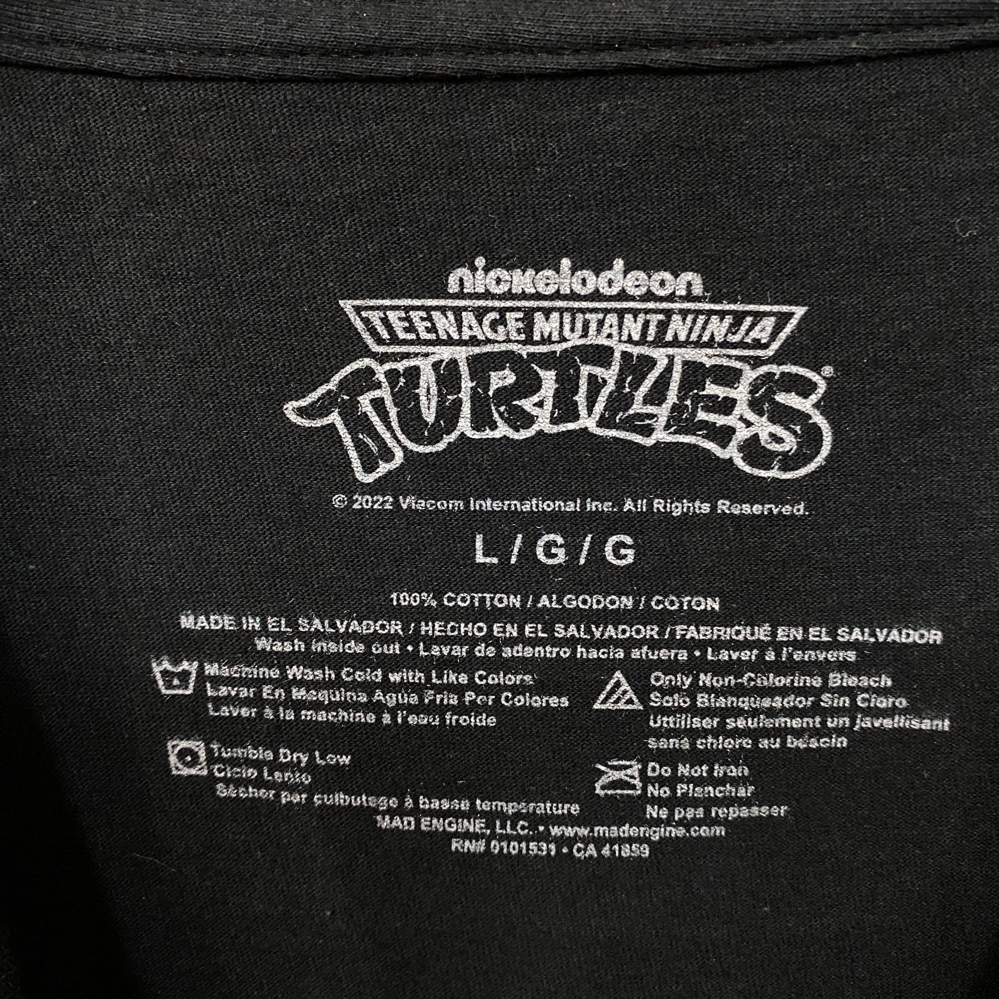 Nickelodeon Teenage Mutant Ninja Turtles Bad Boys Since 1984 Graphic T-S Size US L / EU 52-54 / 3 - 4 Thumbnail