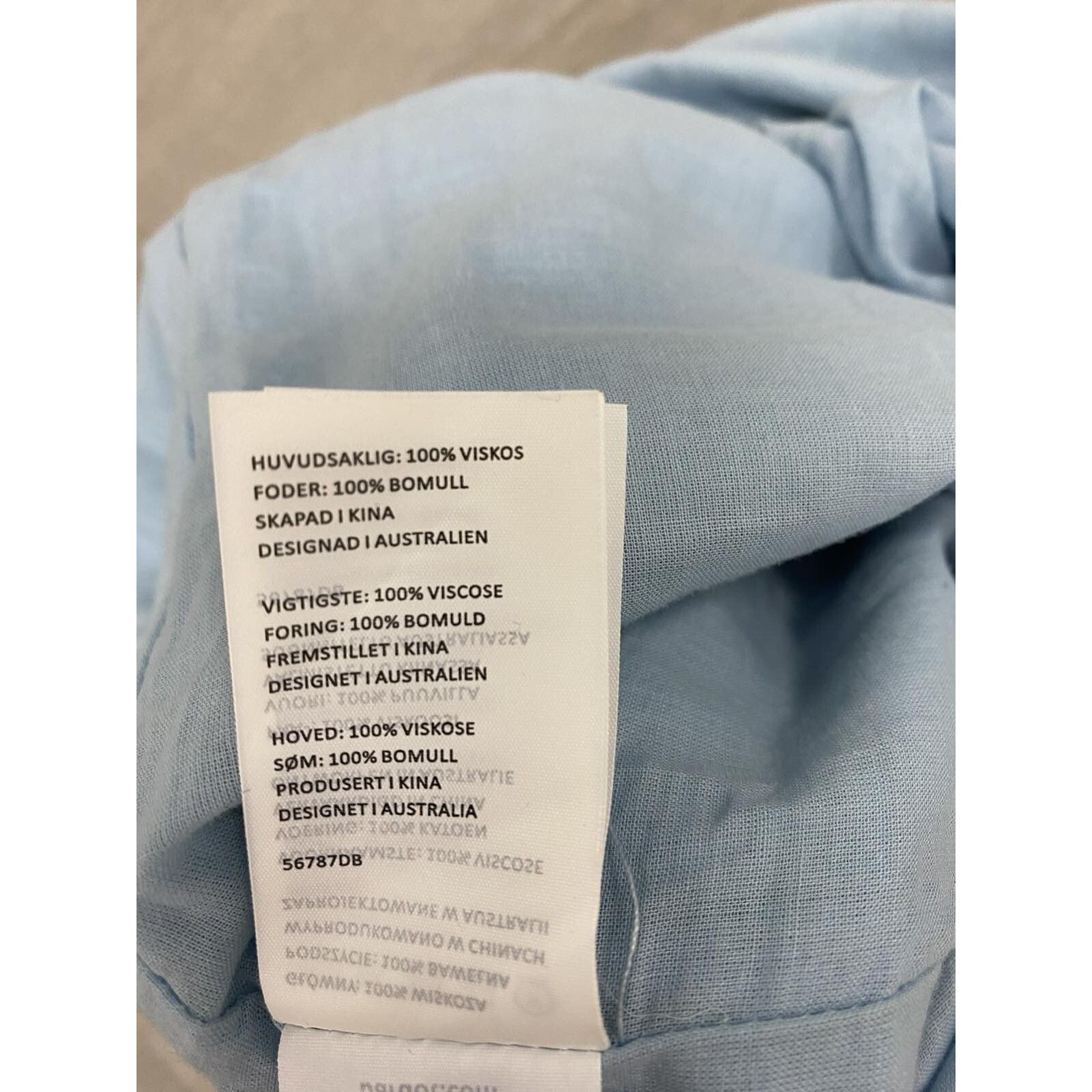 Barbour BARDOT prom Blue Adjustable Square Neck Cocktail XL A000496 Size XL / US 12-14 / IT 48-50 - 10 Thumbnail