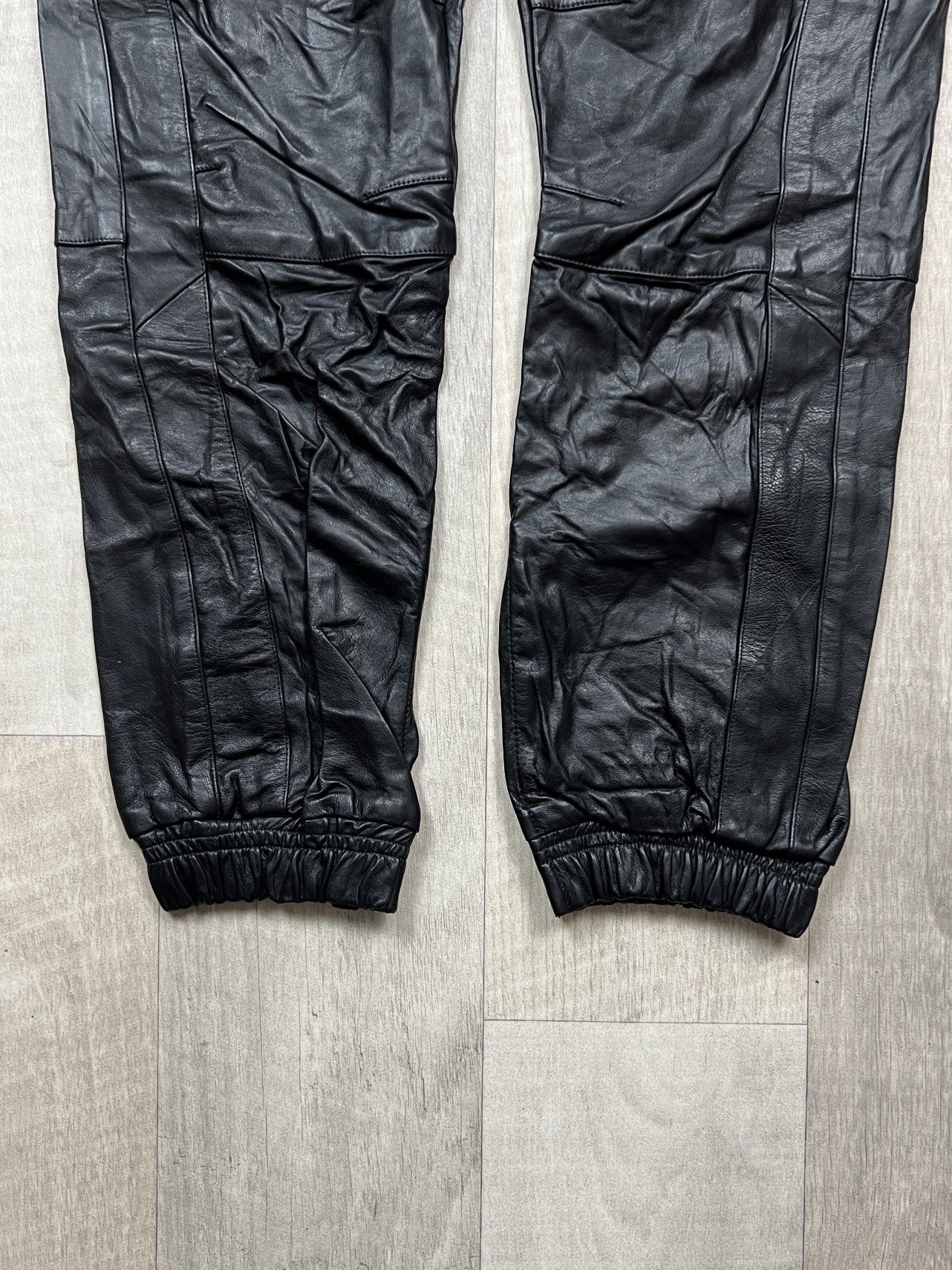 Kith KITH Made in USA Cowhide Leather Pants (Y0263) Size US 33 - 2 Thumbnail