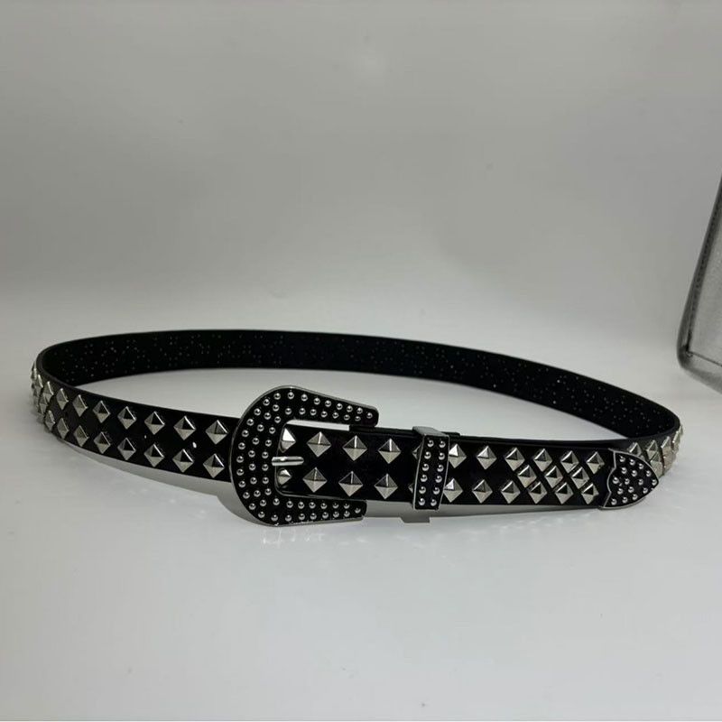Japanese Brand Rivet studded belt Size ONE SIZE - 2 Thumbnail