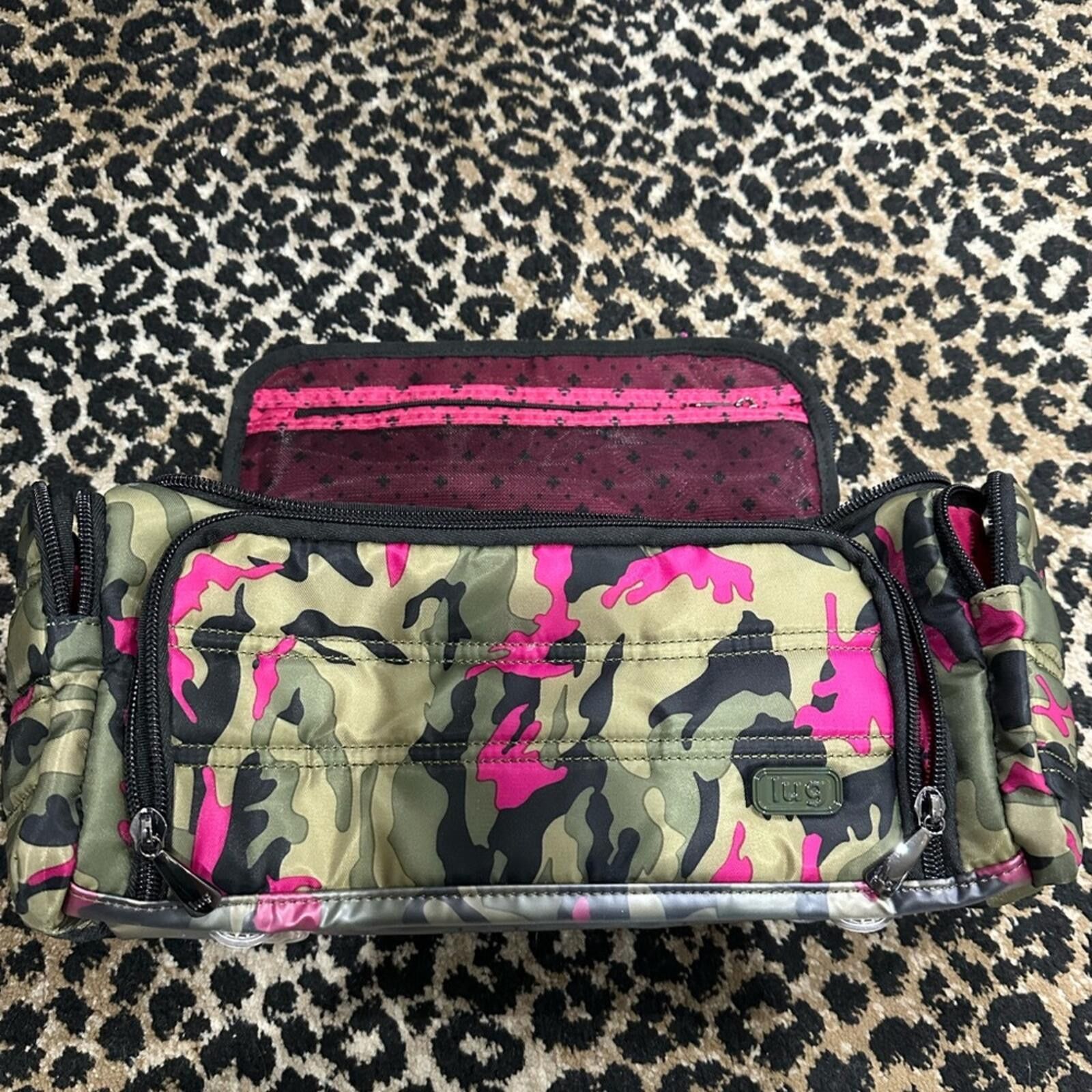 Lugz Lug Camo Trolley in Olive Green and Hot Pink Size ONE SIZE - 1 Thumbnail